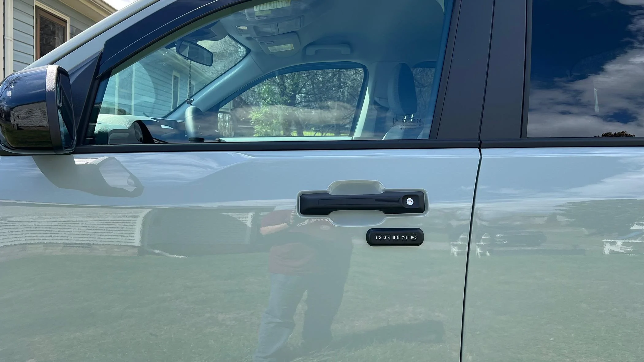Ford Maverick New keyless entry keypad installed today IMG_2899