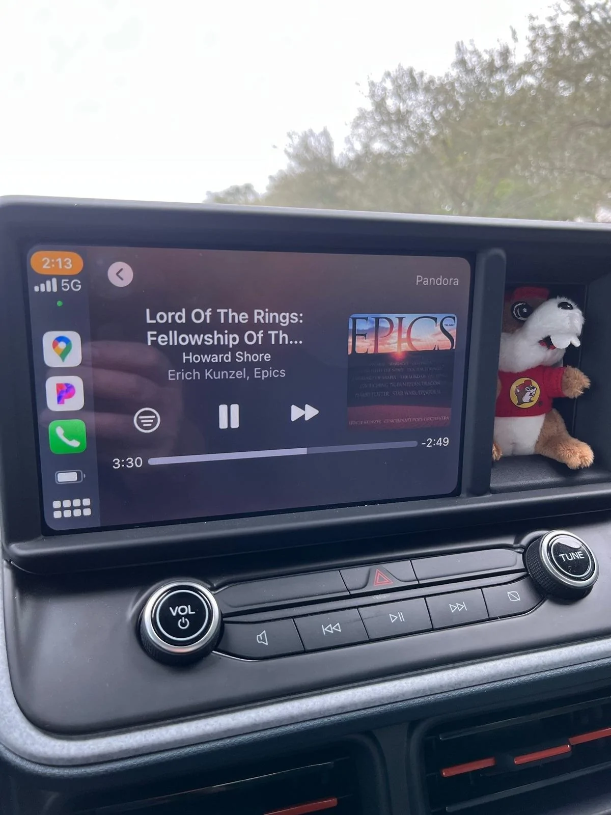 Ford Maverick Dash cubby hole -- what's in yours? 📸 buc