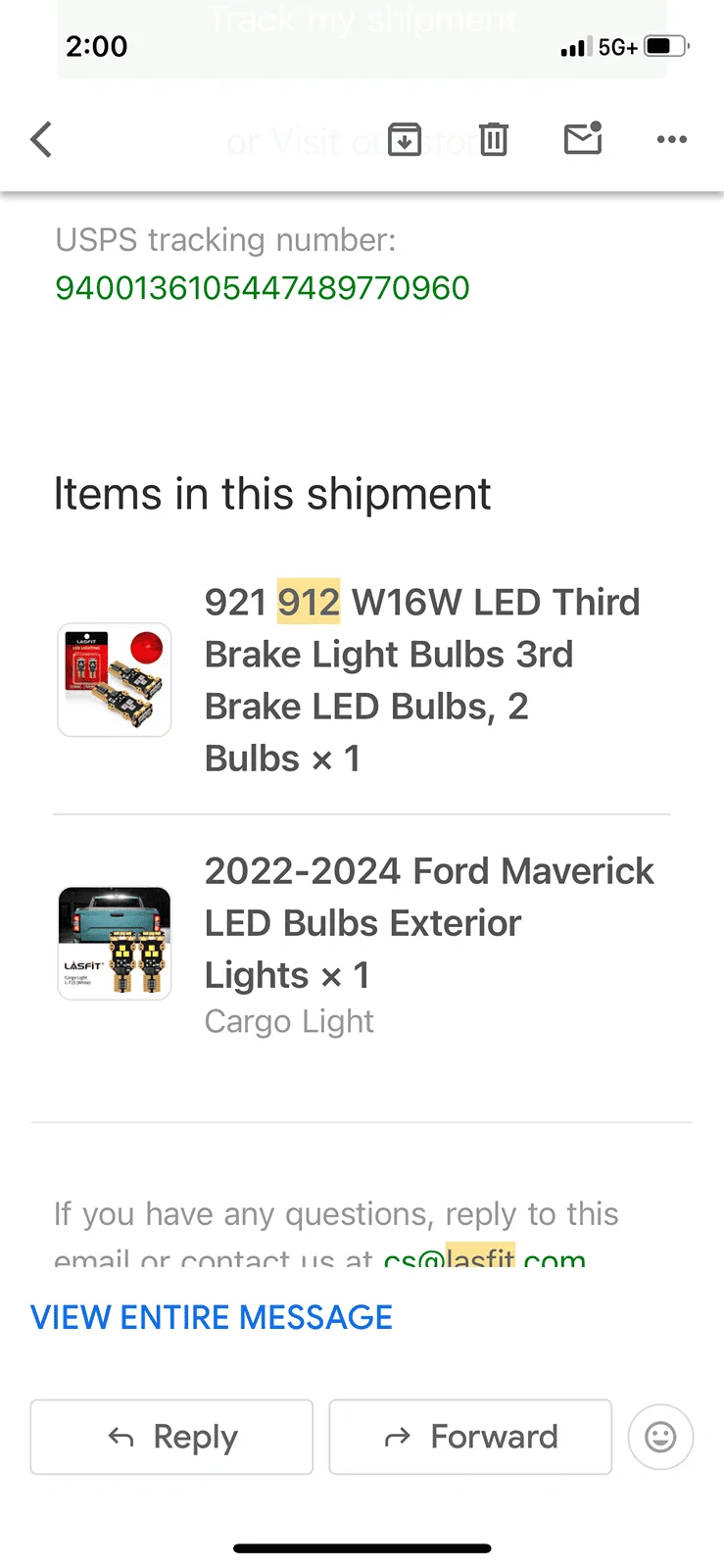 Ford Maverick Lasfit LED bulbs help IMG_7637