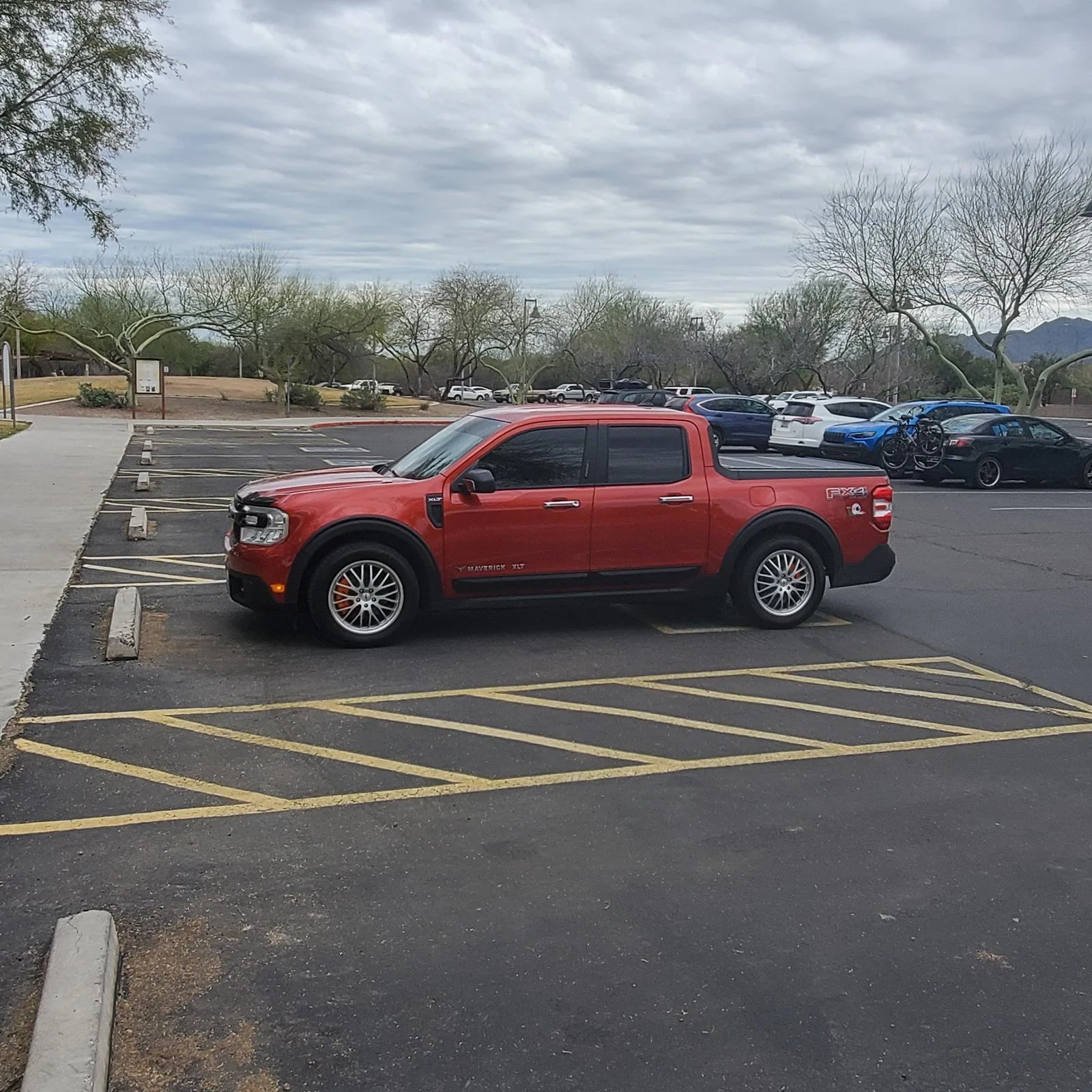 Ford Maverick Can you share pics of your mav with SILVER wheels 20240226_151759