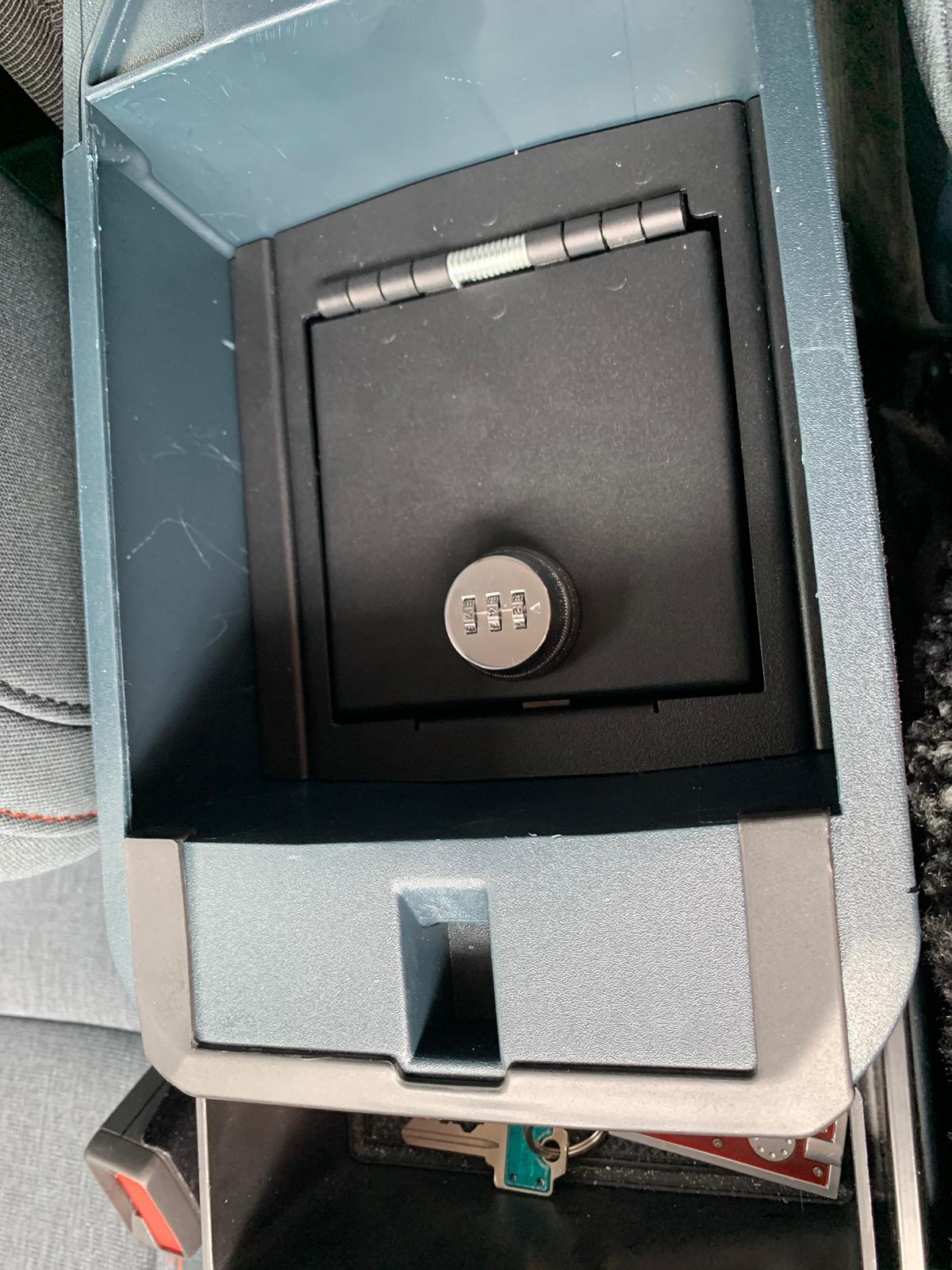 Ford Maverick Center Console Safe IMG_1574