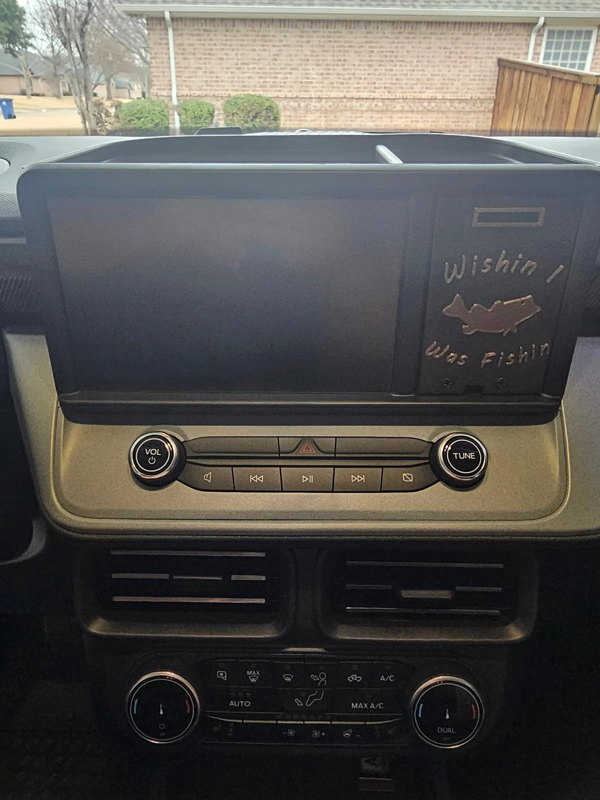 Ford Maverick Save the Dash Cubby! 20240208_163656