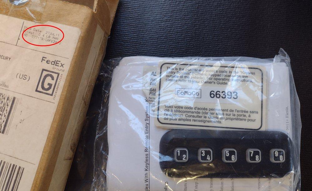 Ford Maverick [How-To] Install & Program a Keypad for your Maverick keypad old