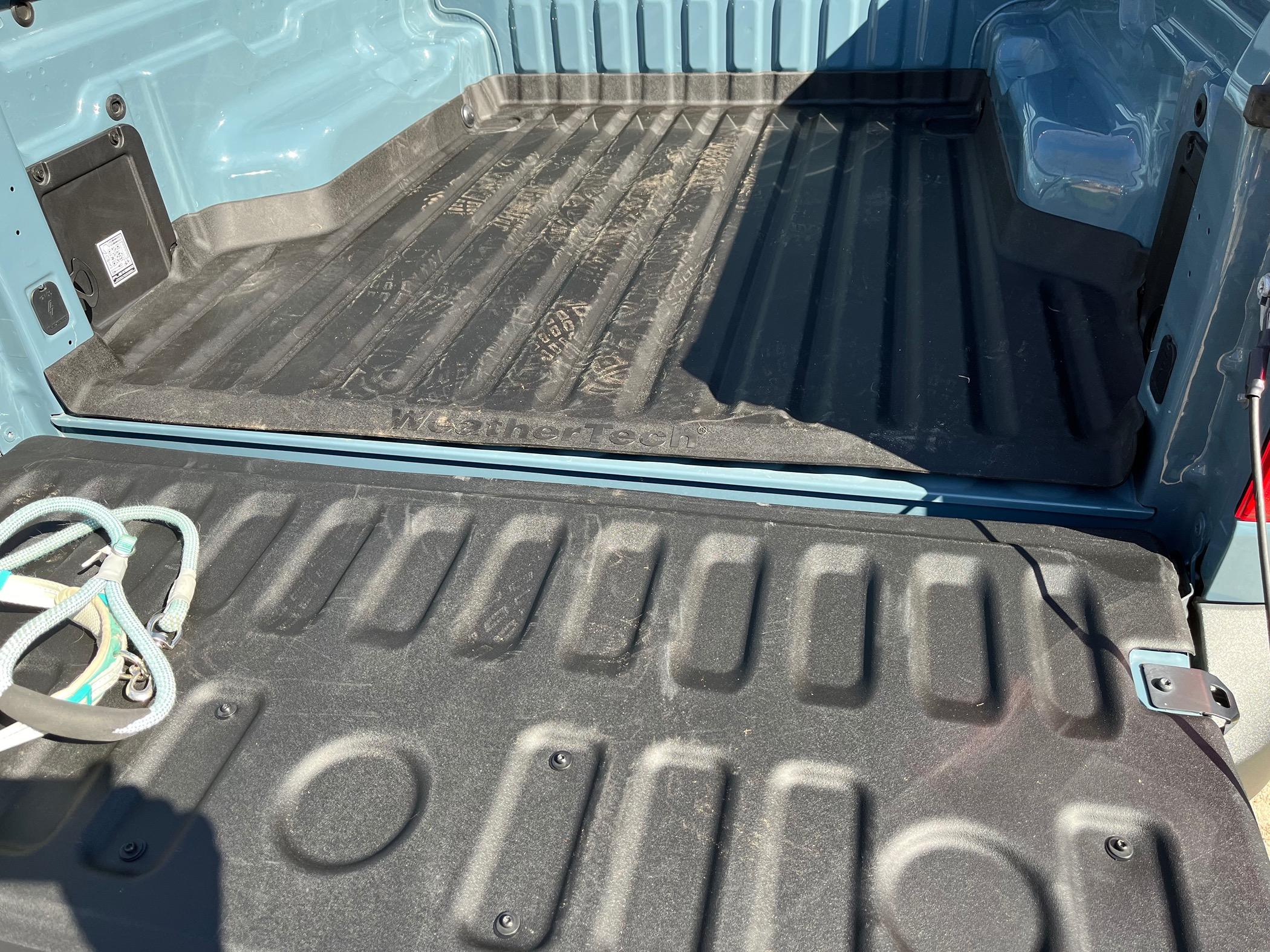Ford Maverick New tailgate and bed liner installed today IMG_1395
