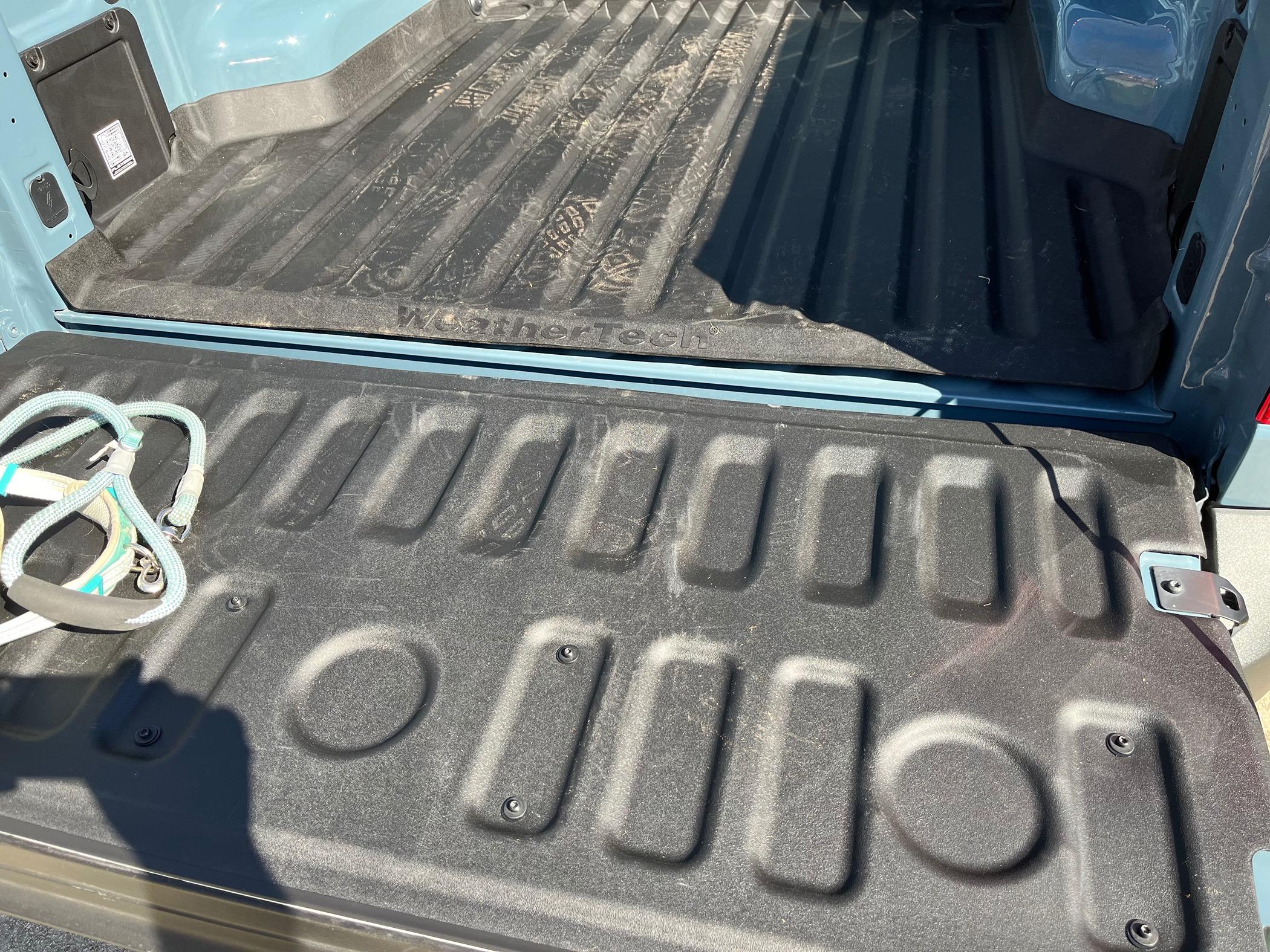 Ford Maverick New tailgate and bed liner installed today IMG_1394
