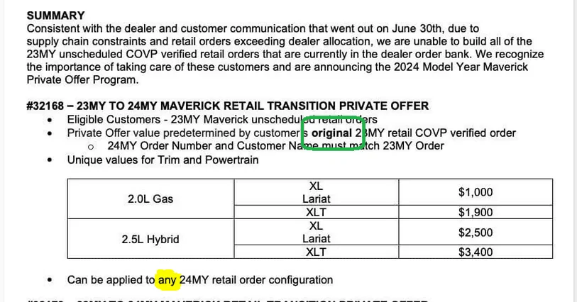 Ford Maverick Should i change 22 xl eco to 24 xl hybrid 1710679638011-m9