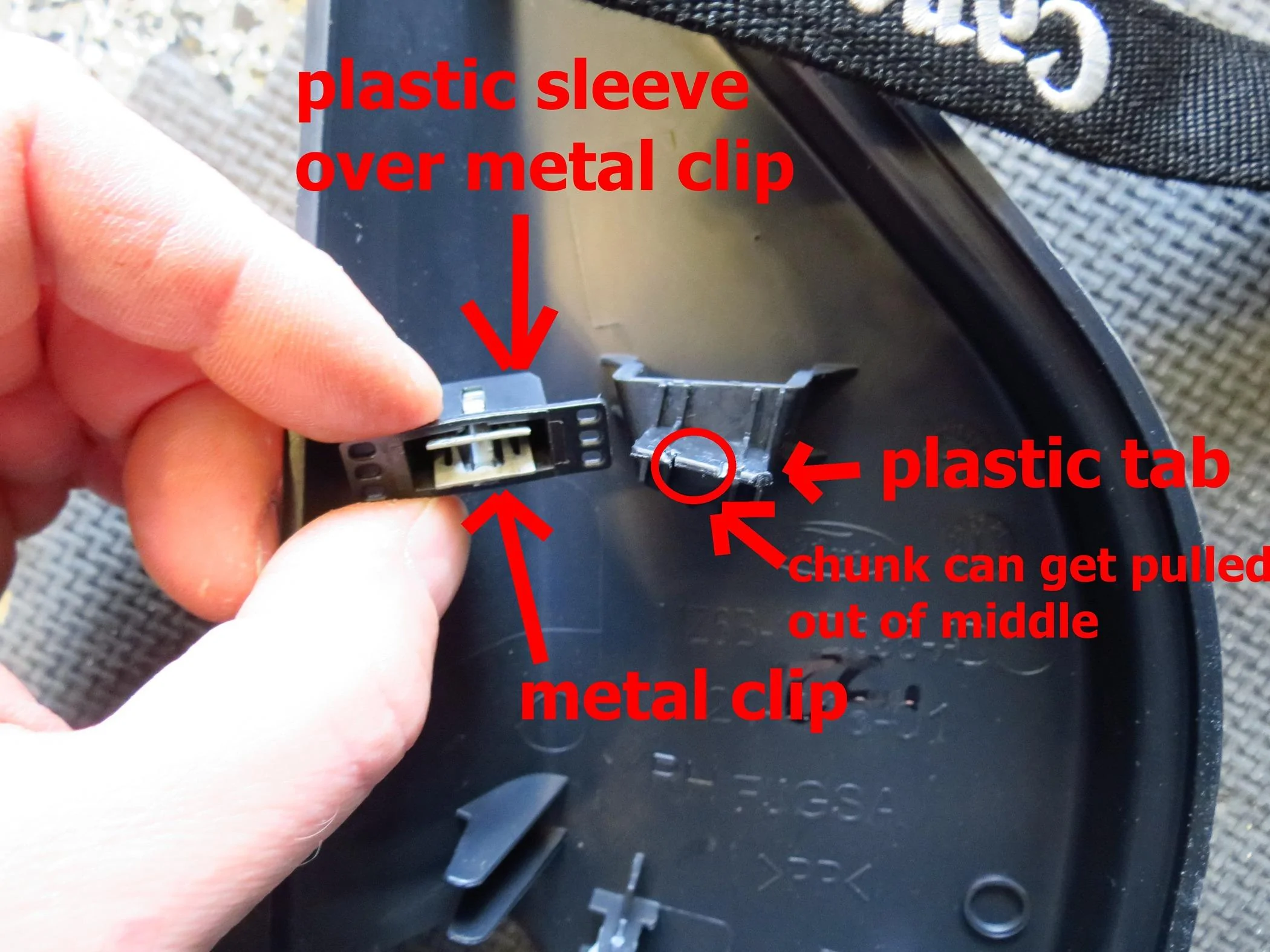 Ford Maverick Part numbers needed.  Inside door panel trim piece, left and right side. fix2
