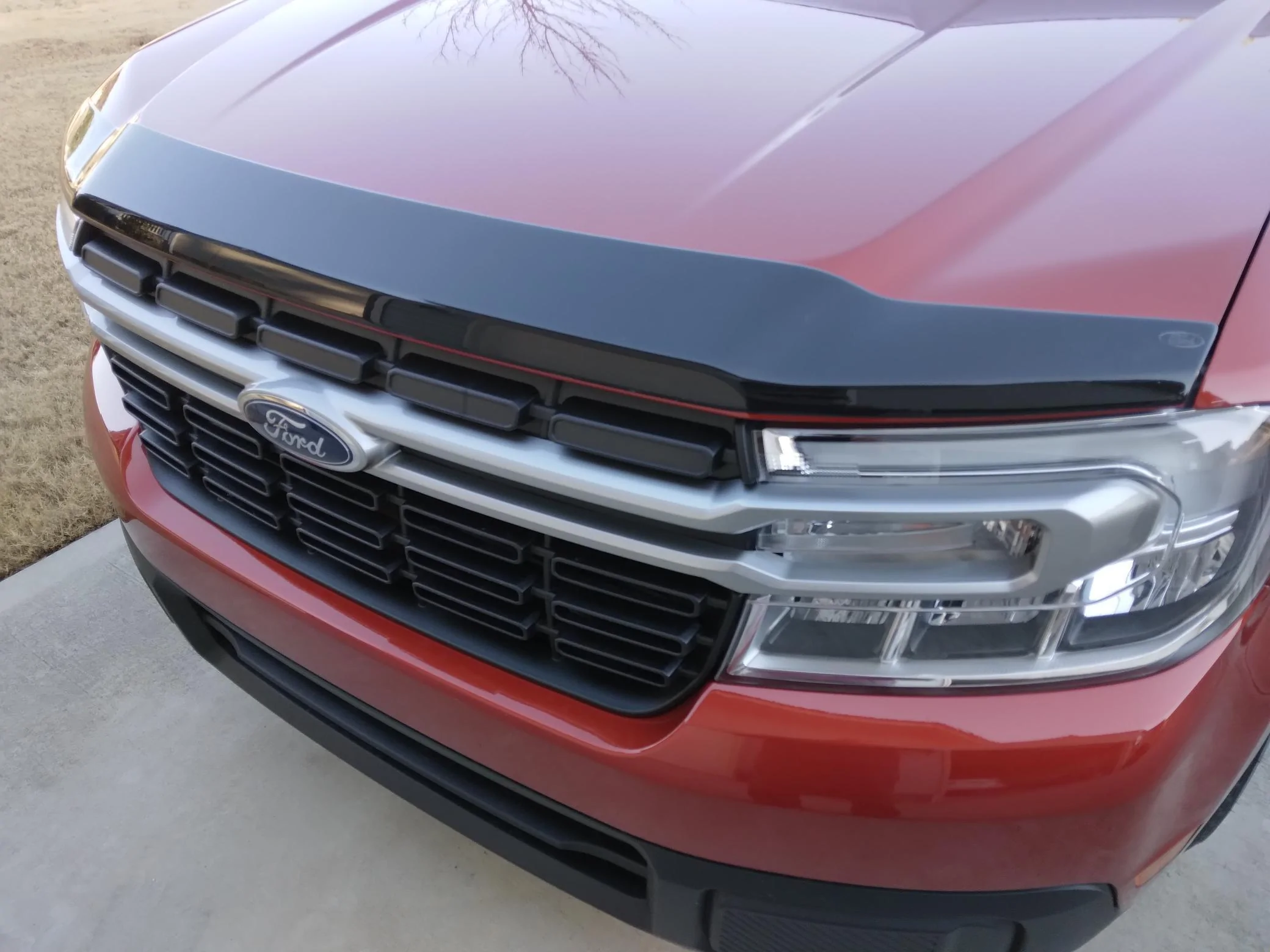 Ford Maverick Front end paint protection nose guard 2