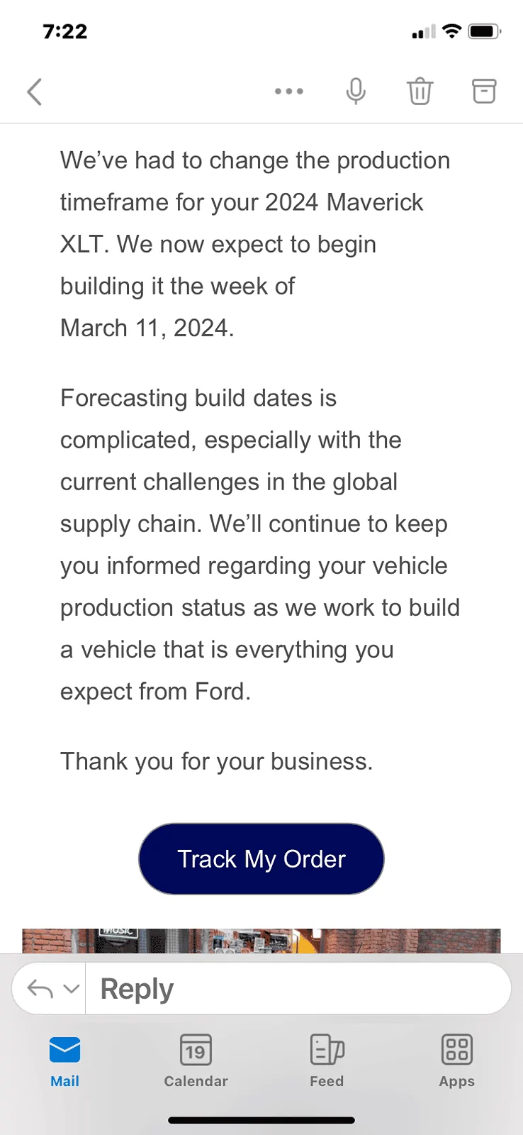 Ford Maverick How accurate is production date? IMG_4780