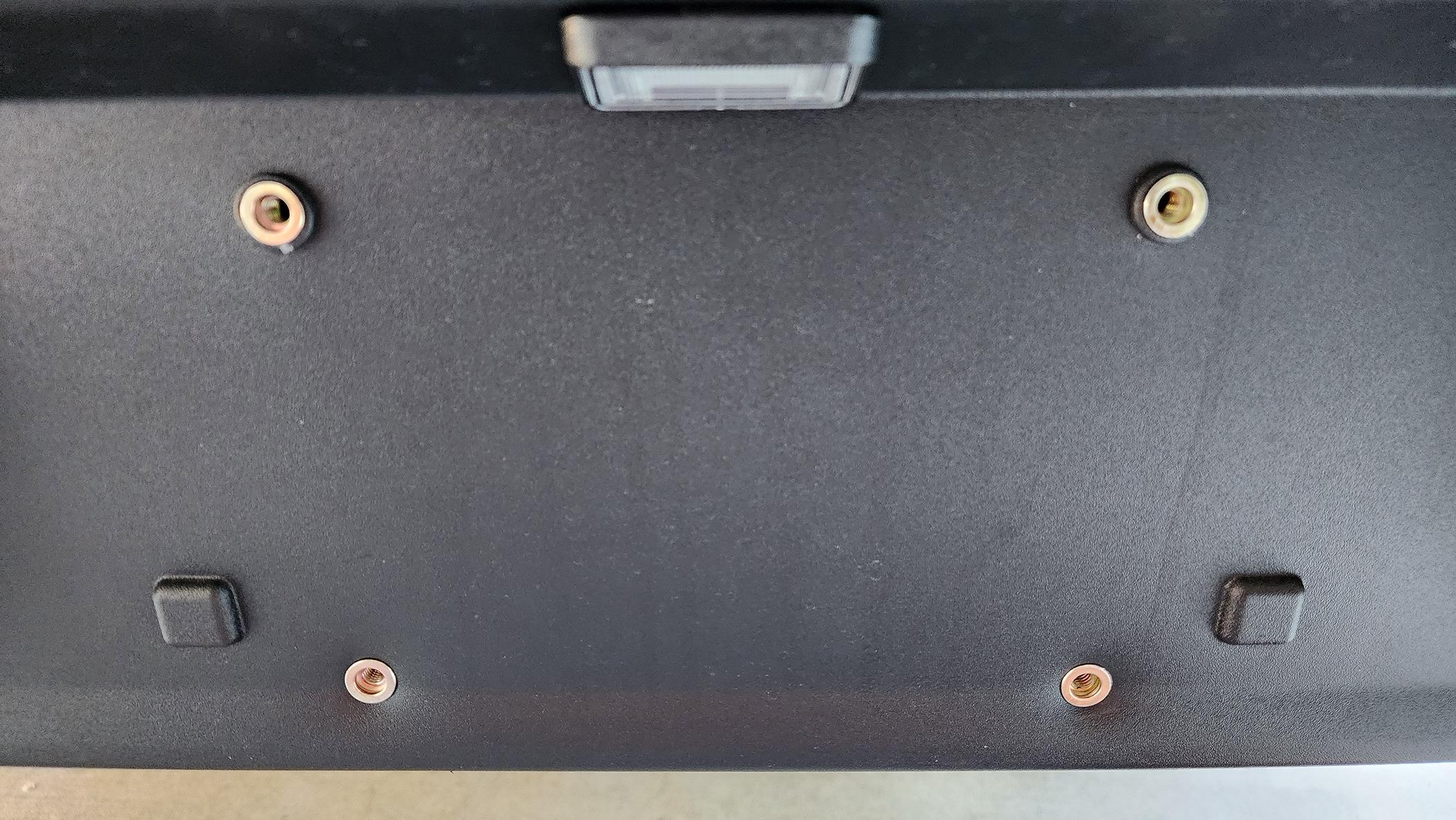 Ford Maverick Has anyone installed the front license plate bracket without the plastic rivets? 20240319_173403