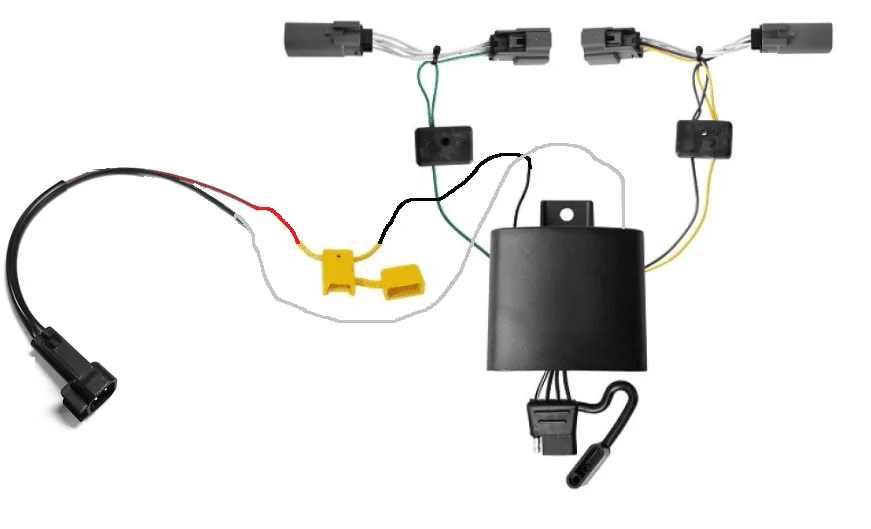 Ford Maverick 2024 maverick hybrid 4 pin wire harness Untitled