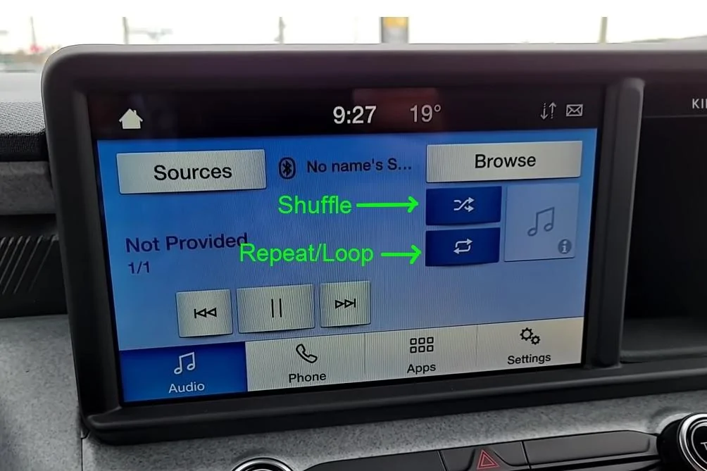 Ford Maverick Inexpensive CD player that bluetooths to Maverick musictouch