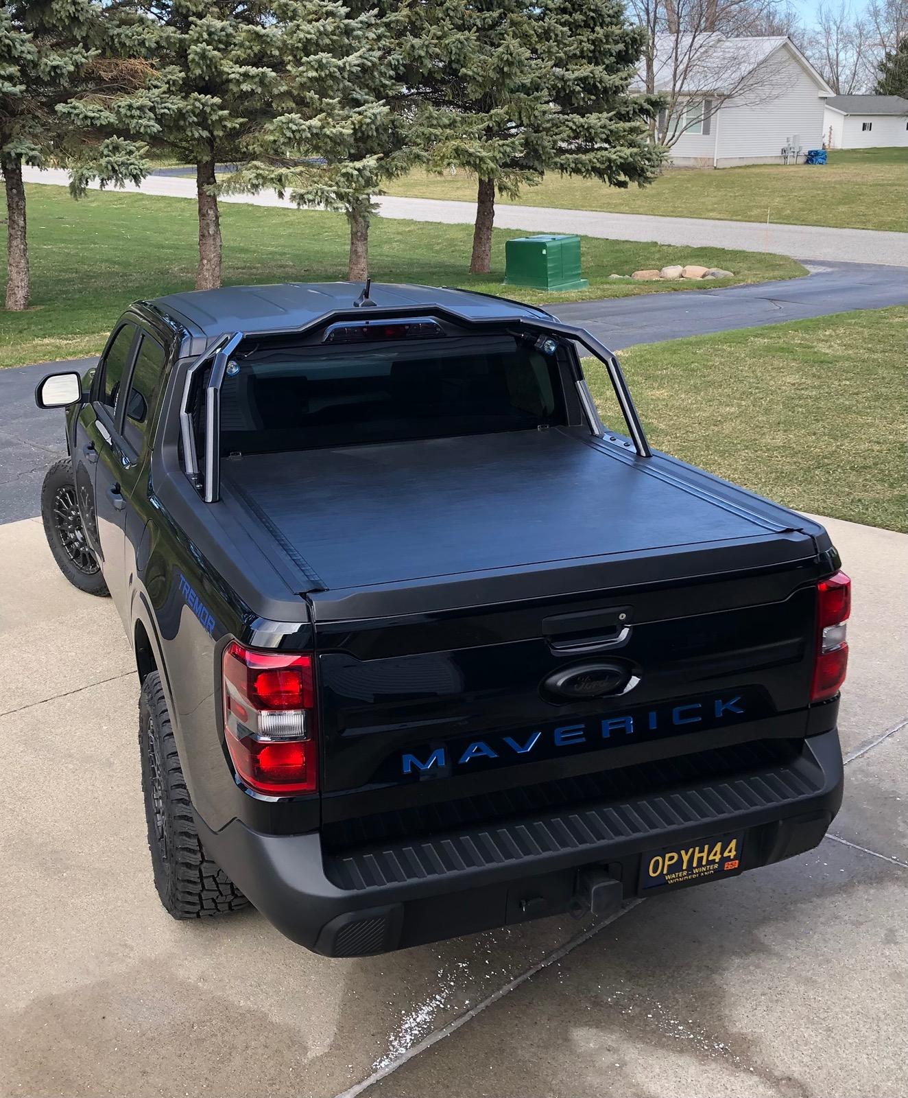 Ford Maverick Custom chase rack installed on Maverick Tremor IMG_9292