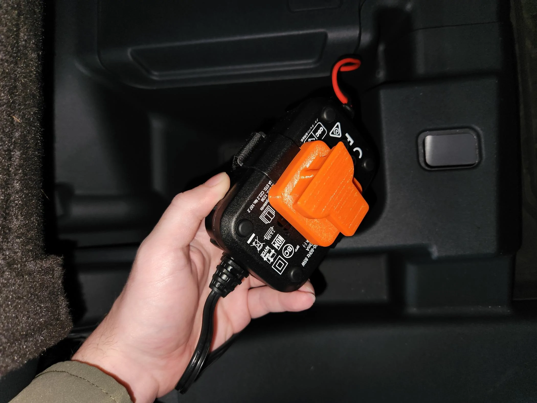 Ford Maverick Where to Hardwire a Battery Tender on '24 Hybrid 20240322_124458