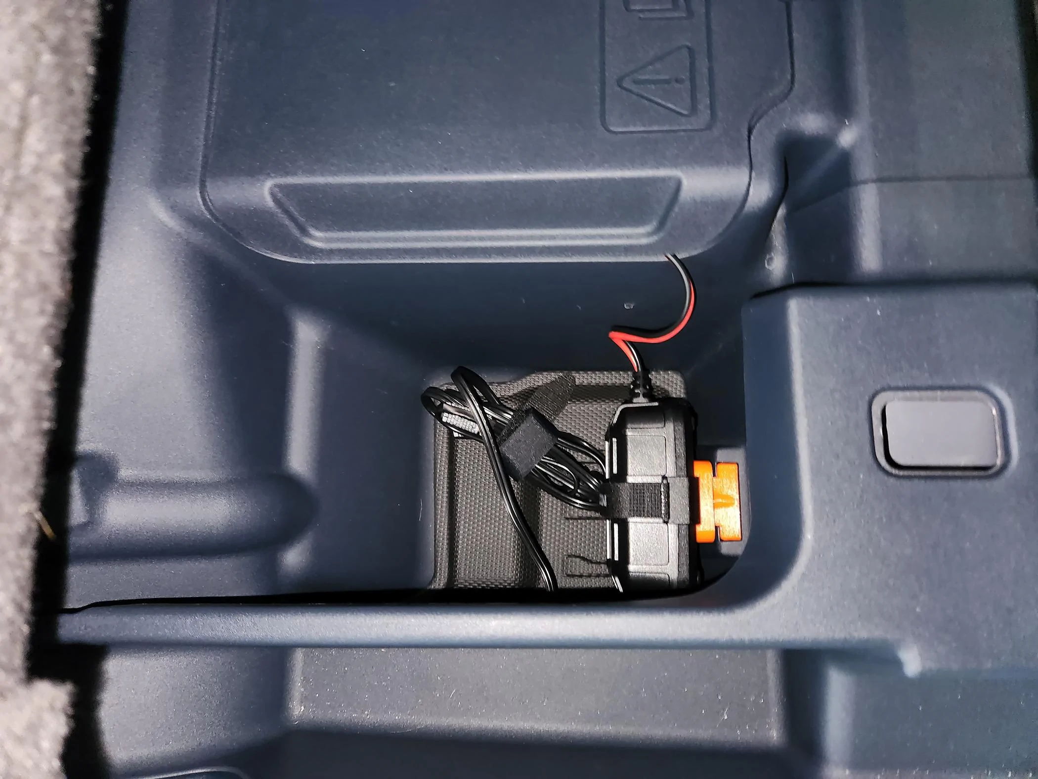 Ford Maverick Where to Hardwire a Battery Tender on '24 Hybrid 20240322_124449