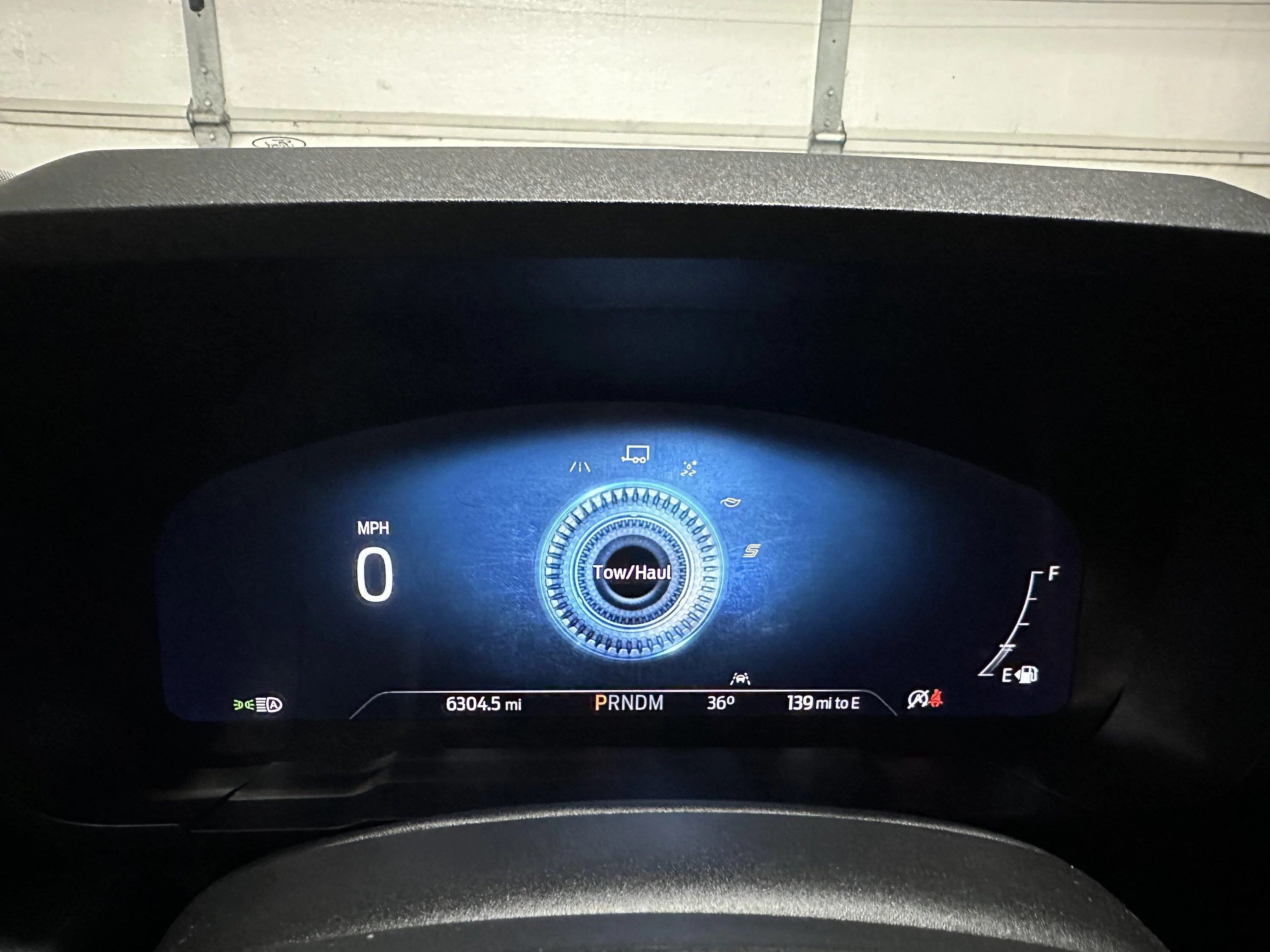 Ford Maverick Explorer 12” digital instrument cluster installed in my 2024 Maverick IMG_5791