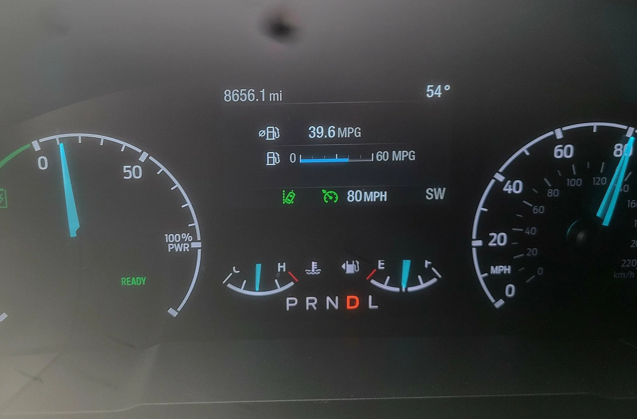 Ford Maverick Trip MPG report. 20240315_152531