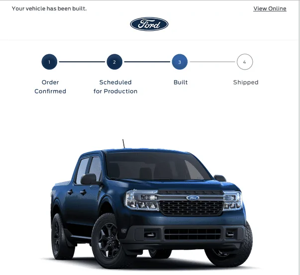 Ford Maverick Well, I didn't plan to order a truck yesterday... Maverick Built 101821