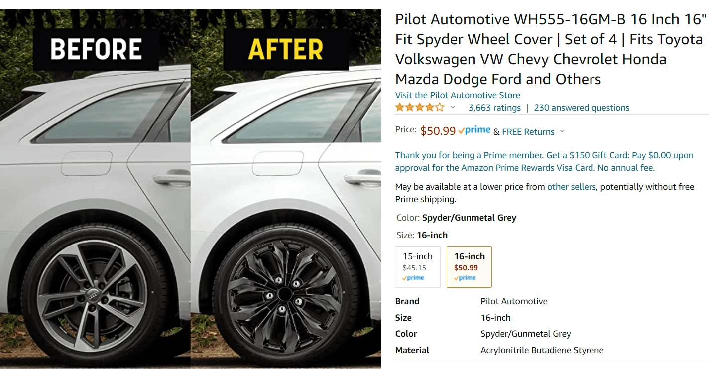 Ford Maverick Steelie color change - options? 1635805366057
