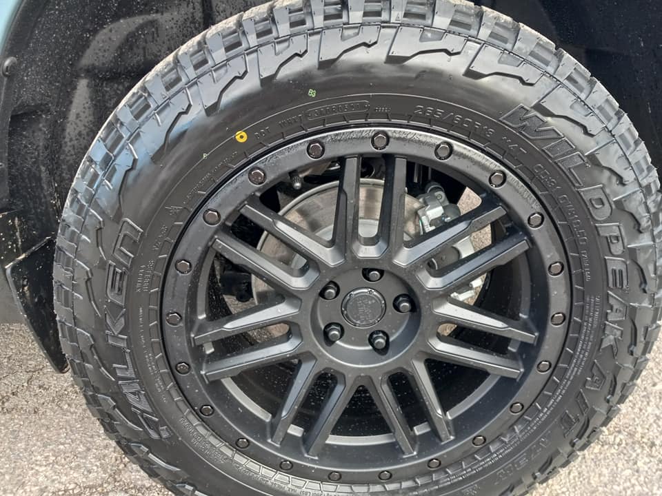 Ford Maverick Fancy shoes: Falken Wildpeak AT 265/60R18 + 18" Black Rhino Arches Wheels on Maverick XL FWD 248244052_4567513069977999_774653618078505458_n
