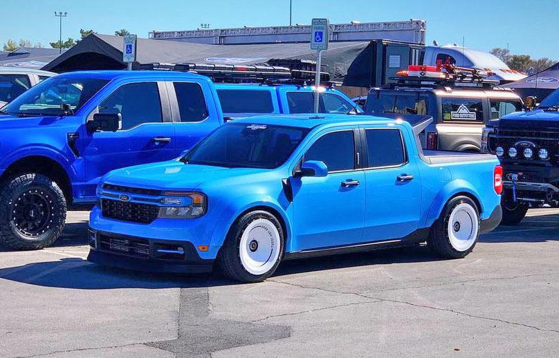 Ford Maverick Live Pics: Tucci Maverick at SEMA 2021 Tucci Maverick