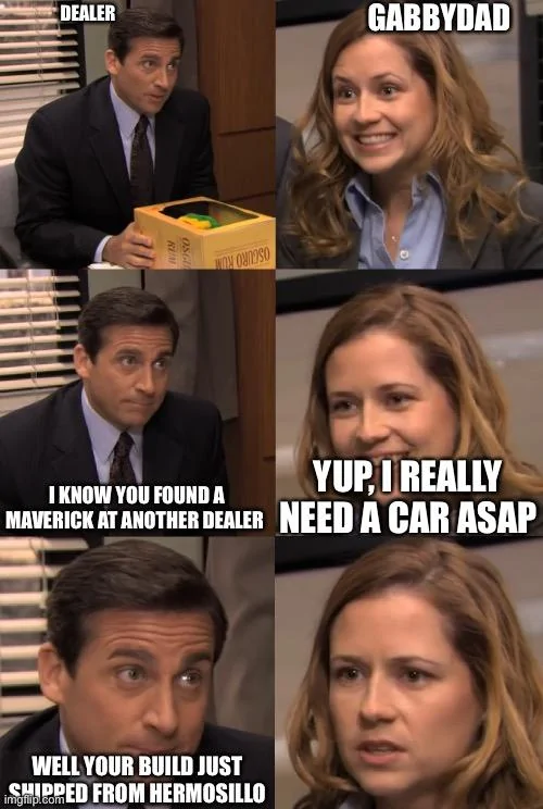 Ford Maverick Maverick Memes -  fun diversion while we wait [ ** NO POLITICS ** ] 890CE435-C27C-4B0C-B0B2-D482611D766E