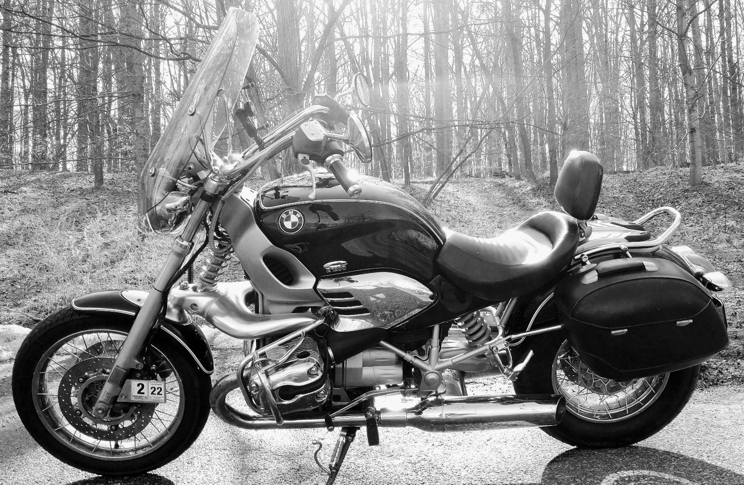 Ford Maverick Motorcycle riders, let’s see your ride. R1200C_B&W