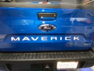 Ford Maverick Maverick Tailgate Lettering / Letters F6A01C11-204E-45DF-A263-DCBC02BCF1DE