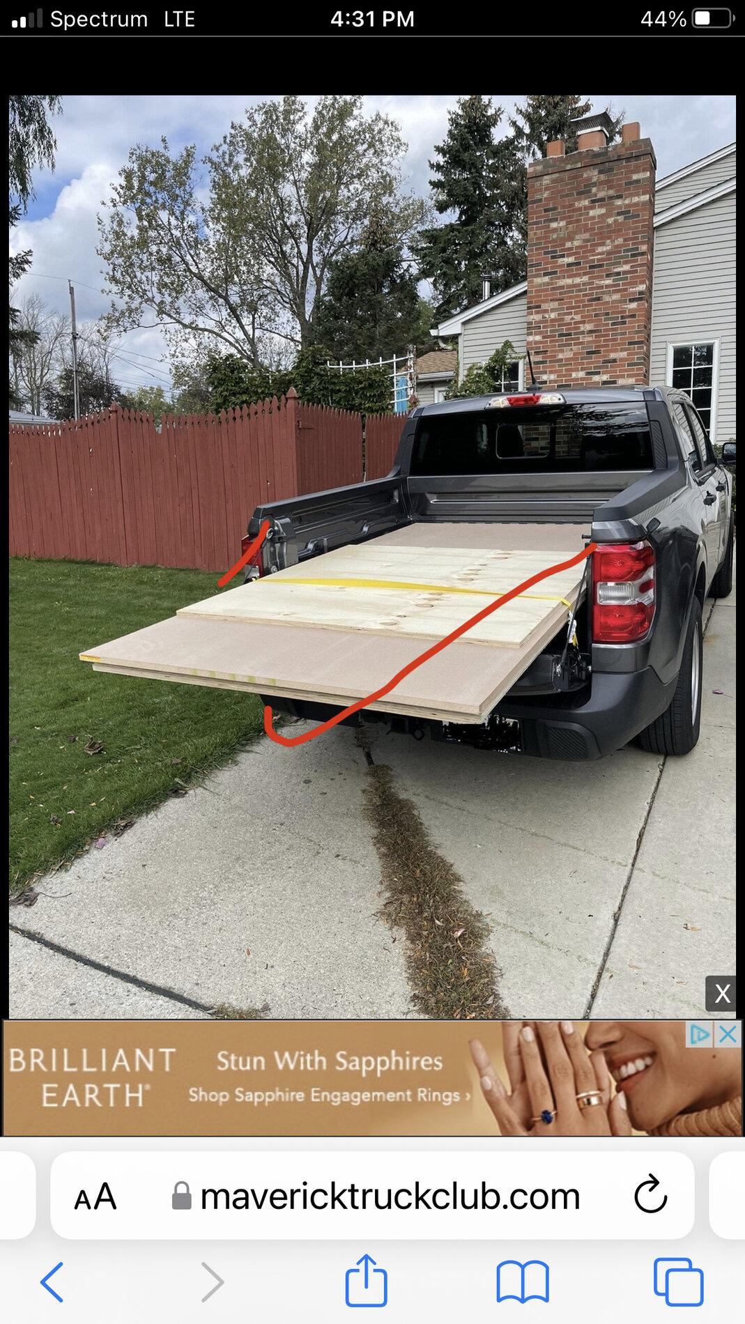 Ford Maverick Hauling tests: Maverick bed capacity: 37" tires, ladder, bikes, sleeping bag, coolers, plywood / drywall, ATV, etc 6664FA67-E05C-4197-AFA3-A0E2D89AA9ED