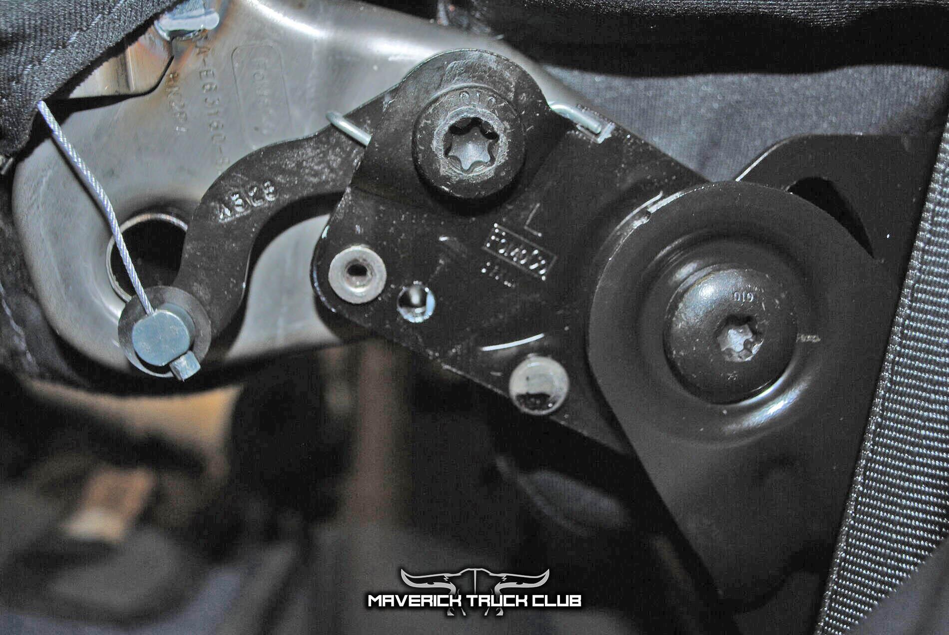 Ford Maverick Rear Seat Delete From 2022 Maverick -- Passenger Bench Removed (Photos) 2022 Ford Maverick rear seat delete removal removed 5.JPG