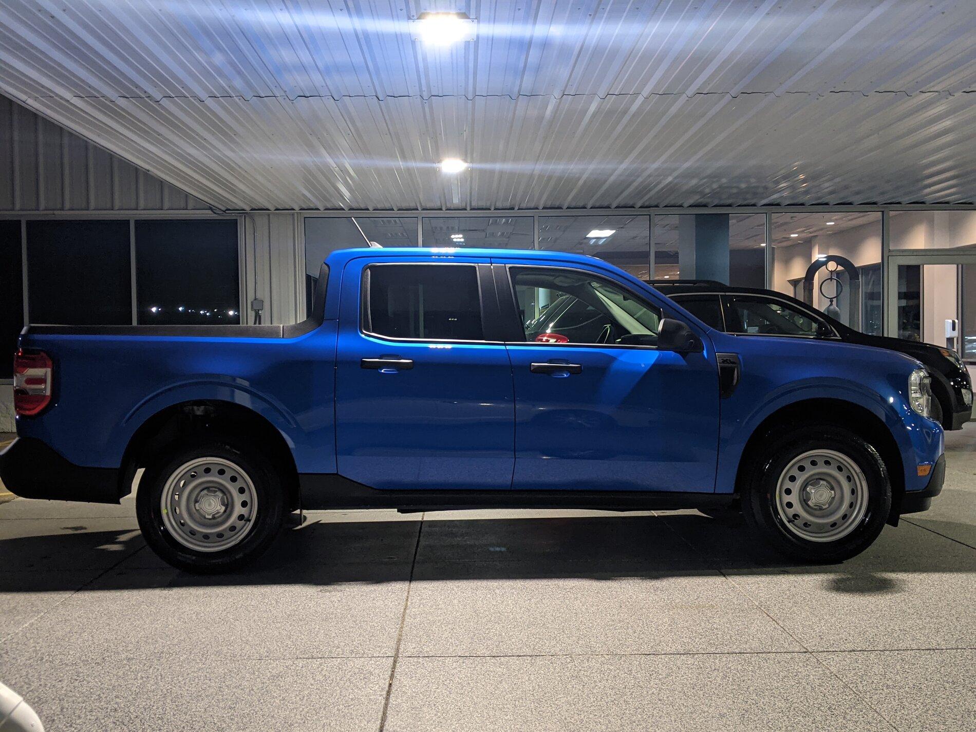 Ford Maverick VELOCITY BLUE Maverick Photos Thread PXL_20211104_002130863