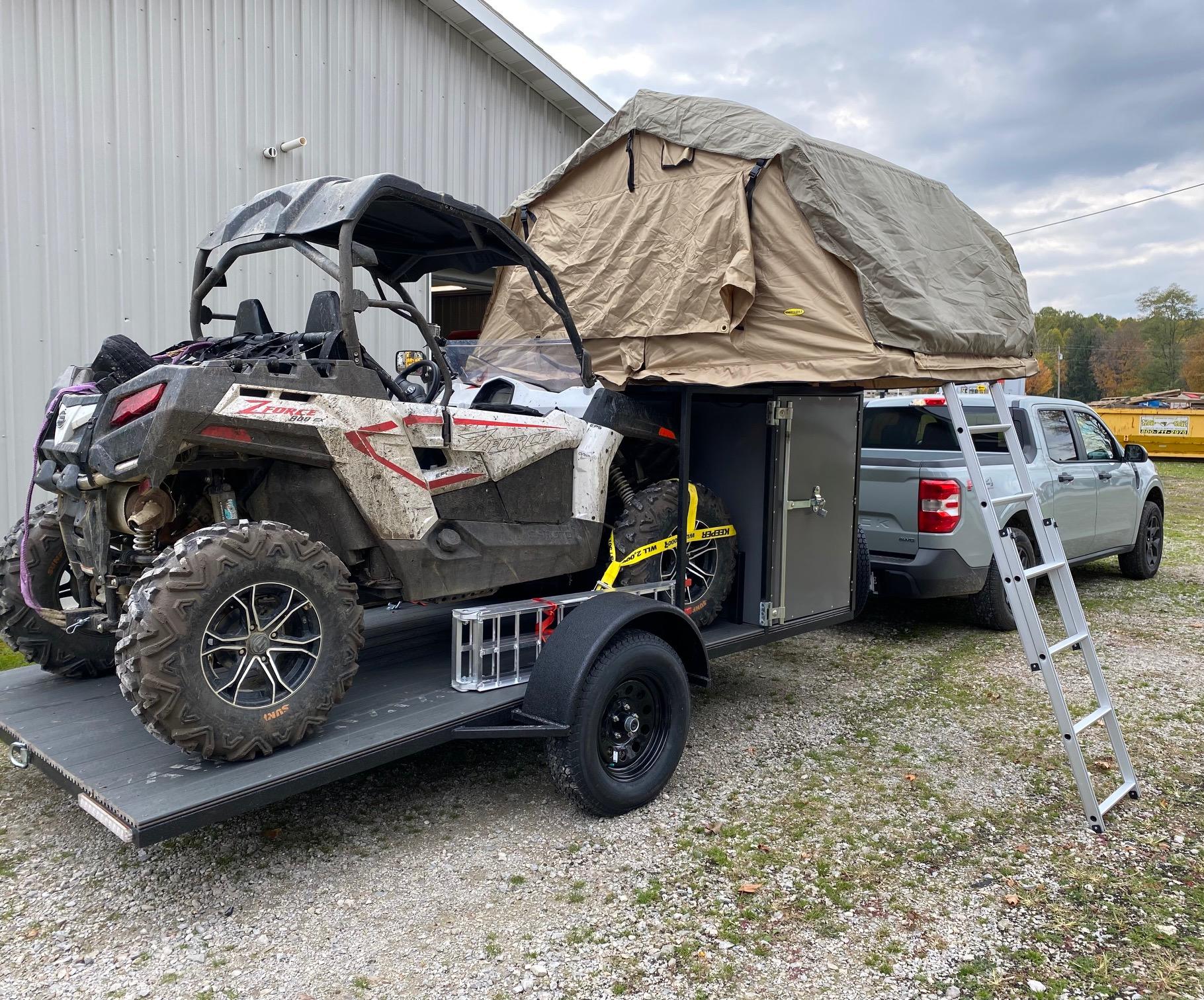 Ford Maverick Maverick overlanding trailer all done! IMG_0364