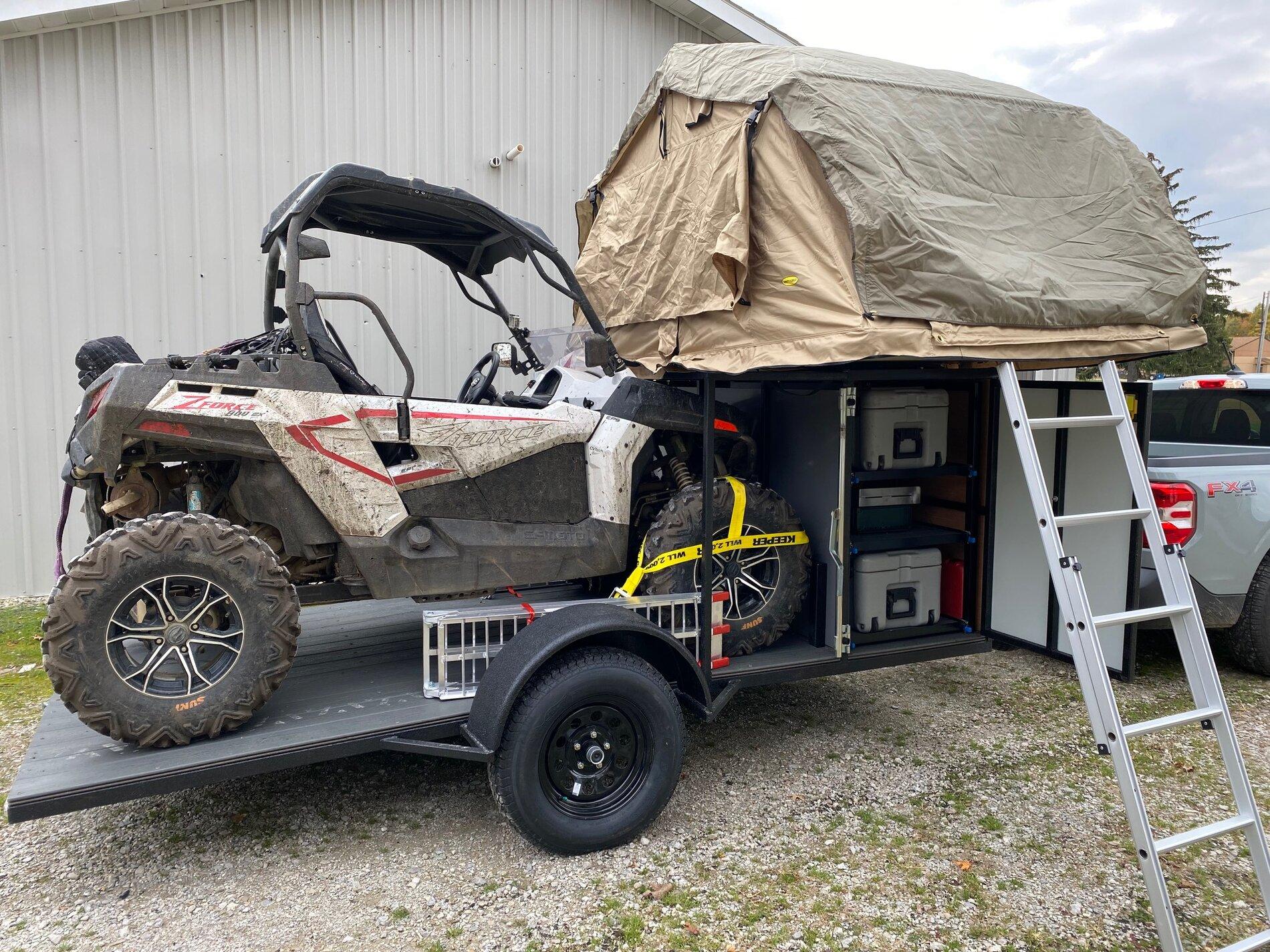Ford Maverick Maverick overlanding trailer all done! IMG_0365