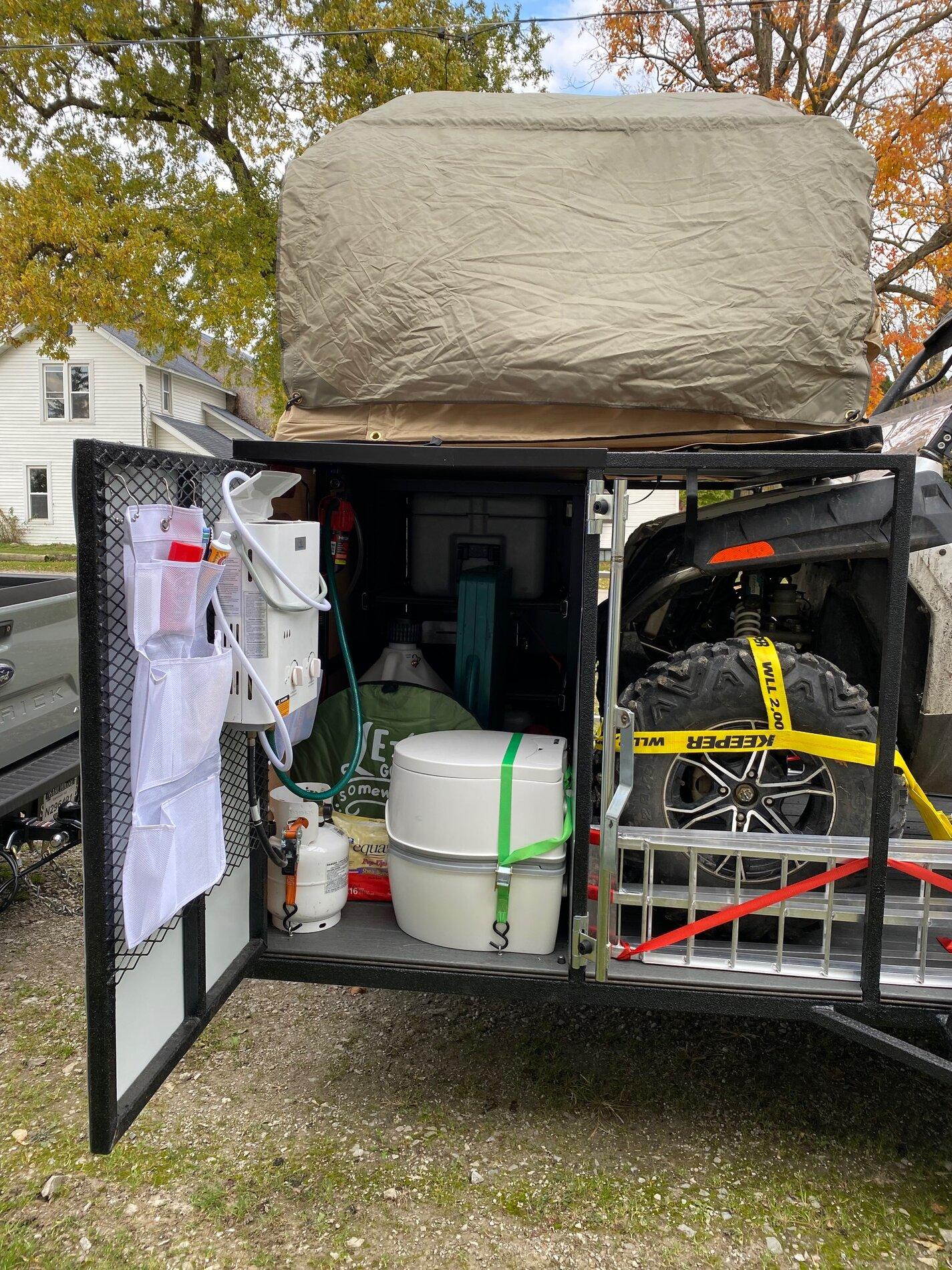 Ford Maverick Maverick overlanding trailer all done! IMG_0367