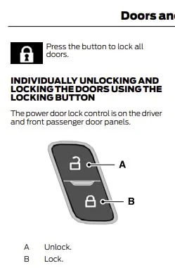 Ford Maverick Horn Honk when locking, can we turn off the honk? lock