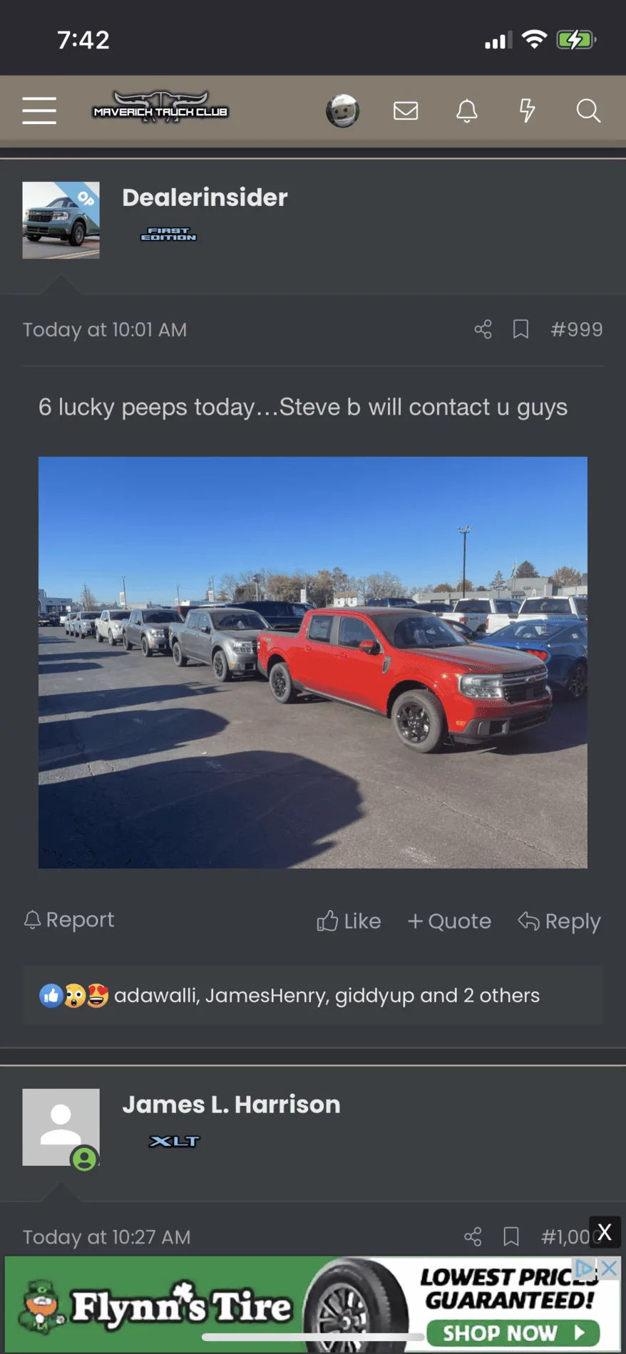 Ford Maverick Chapman Ford allocations & delivery? AFA7E554-51B3-4DB4-B5A7-9BBF7211FEBF