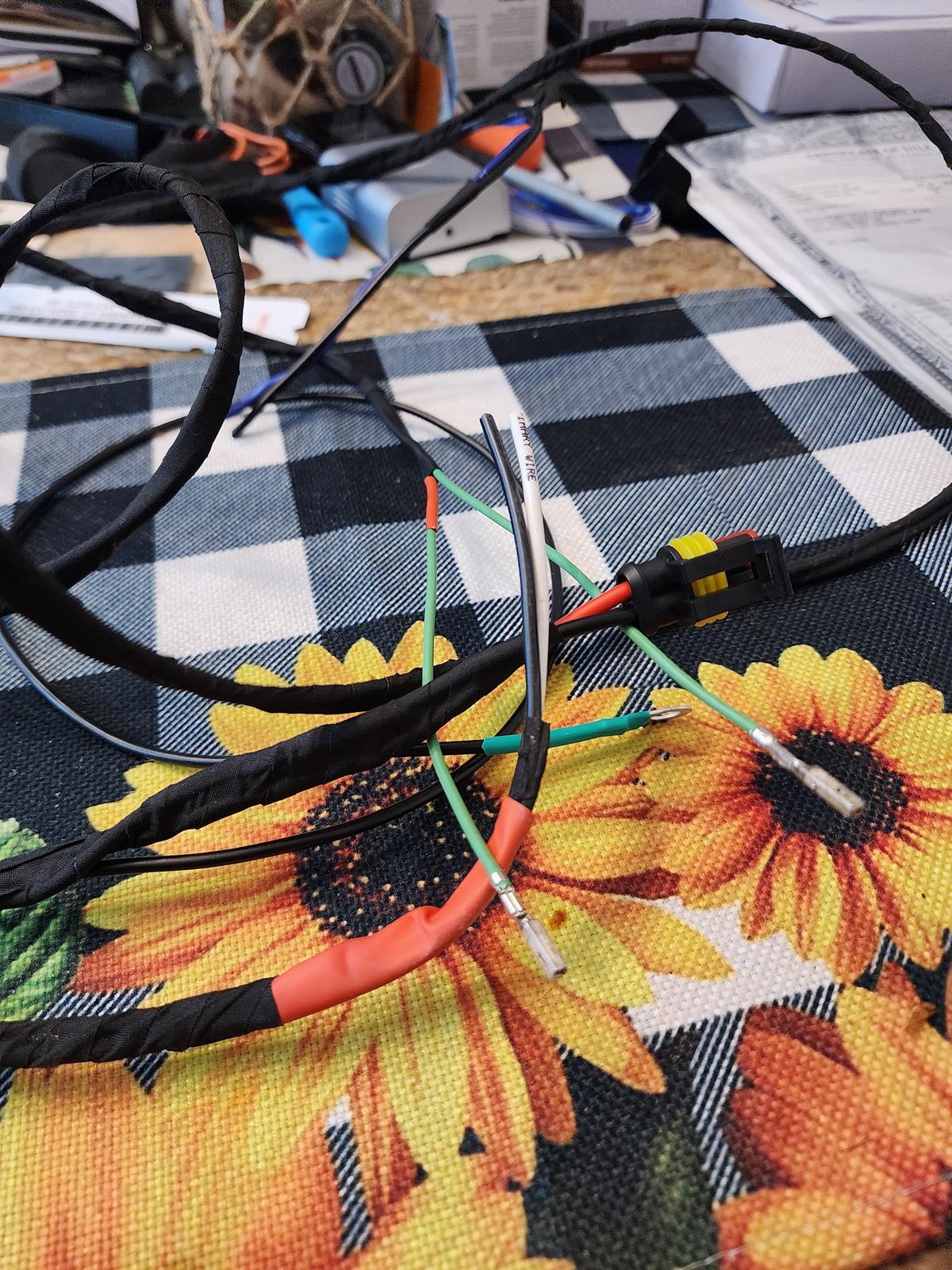Ford Maverick F-150 Fog Lamp Switch and Wire Harness Installed in Maverick - DIY 20240323_194435