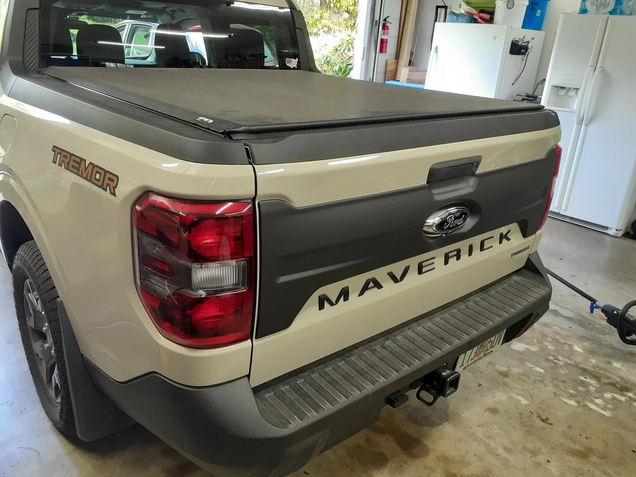 Ford Maverick Installed the Ford Tailgate Applique This Weekend 20240324_134005