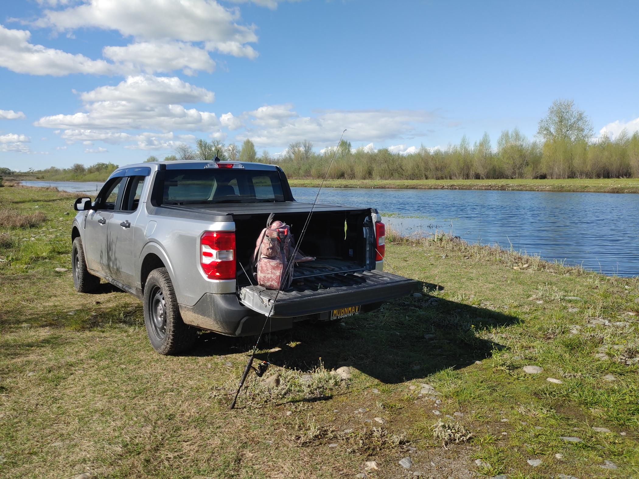 Ford Maverick Get'n dirty fishing today! 0324241608_HDR
