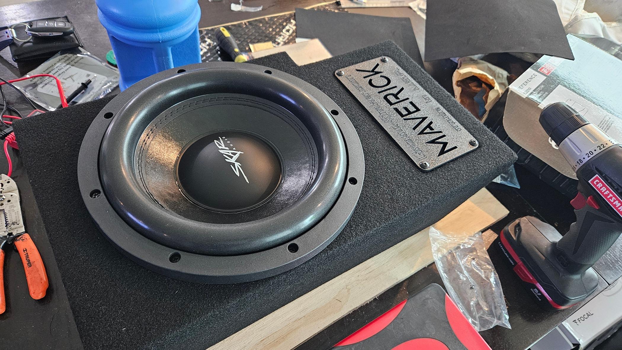 Ford Maverick Speakers upgrade with FOCAL + SKAR + Infinity 20240311_122754