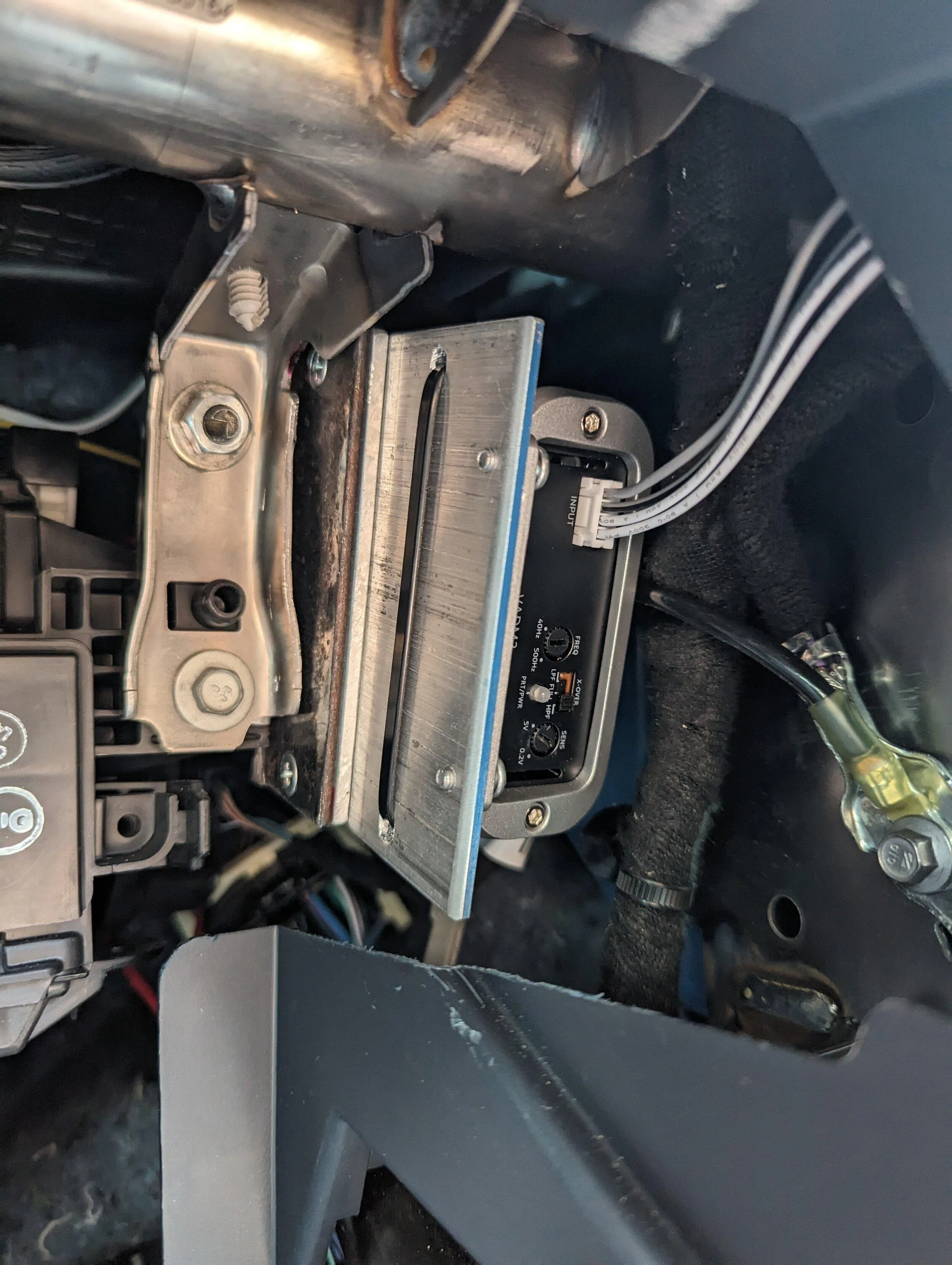 Ford Maverick Speaker, Amp, Powered Sub upgrade PXL_20240315_205903241