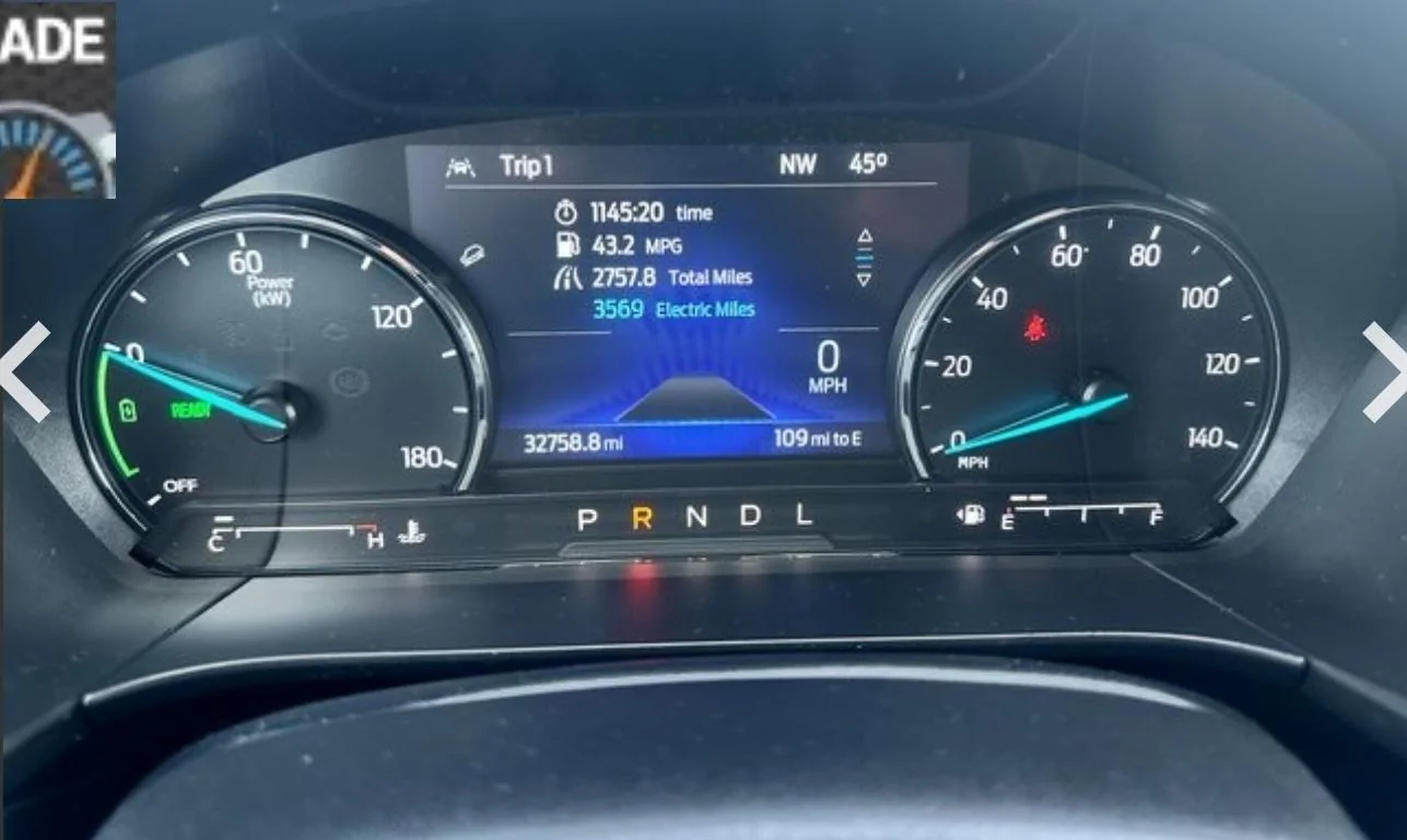 Ford Maverick 2022 Escape Hybrid Speedometer Swap? 1000016021