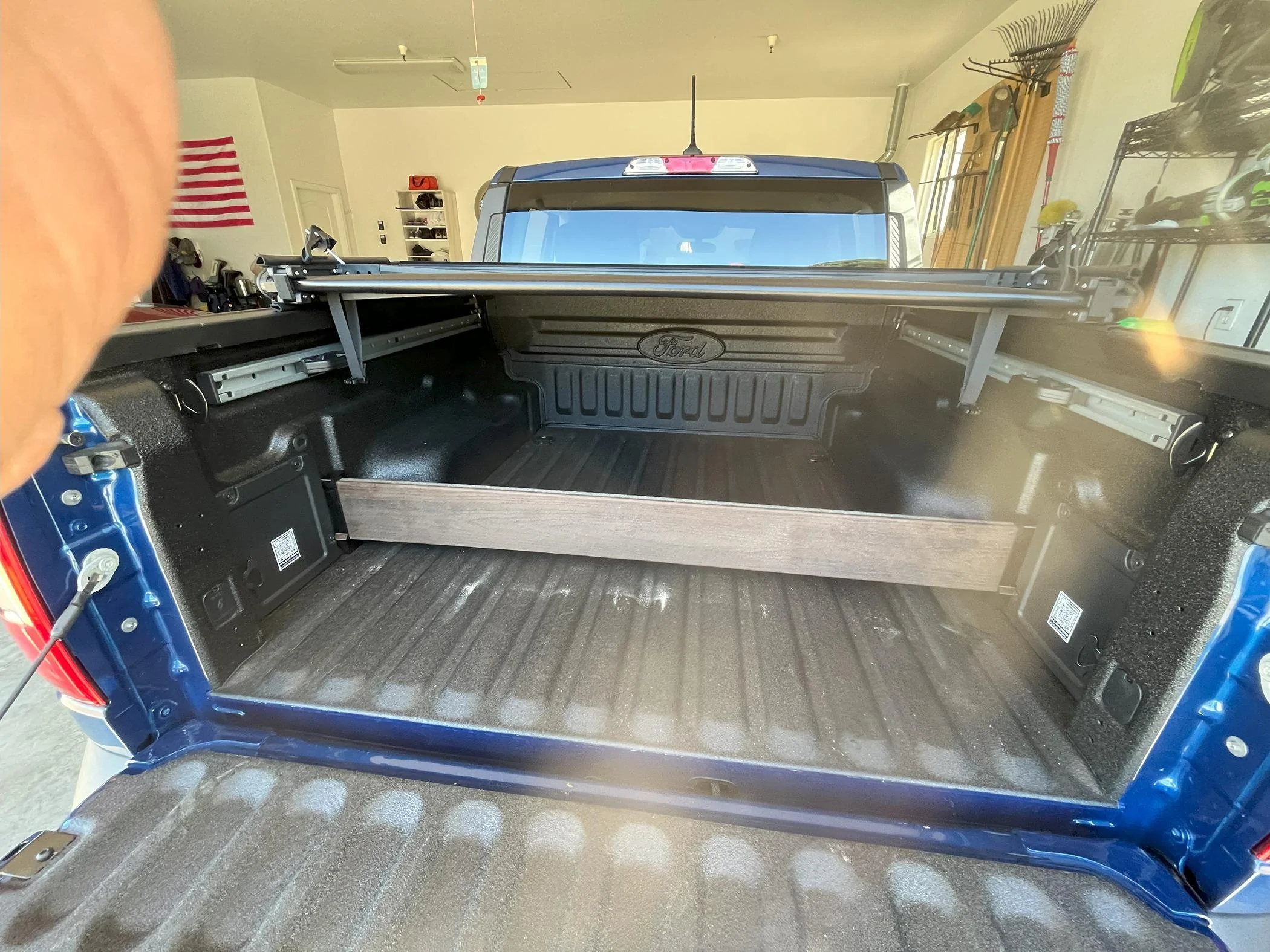 Ford Maverick My DIY bed divider that doesn't rattle around IMG_2446