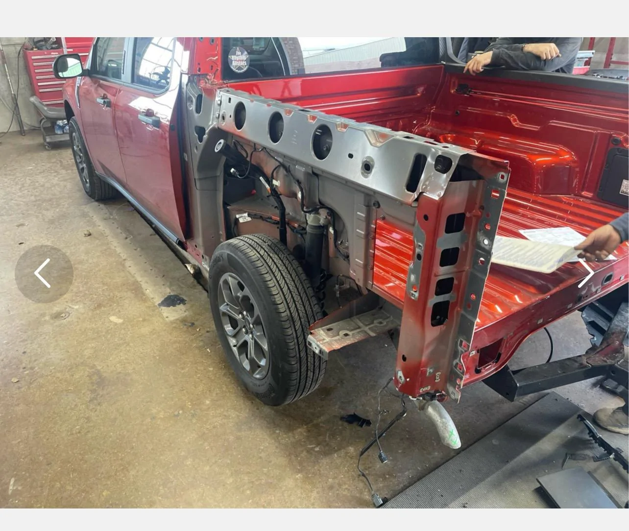 Ford Maverick Crash Repair Info In Progress