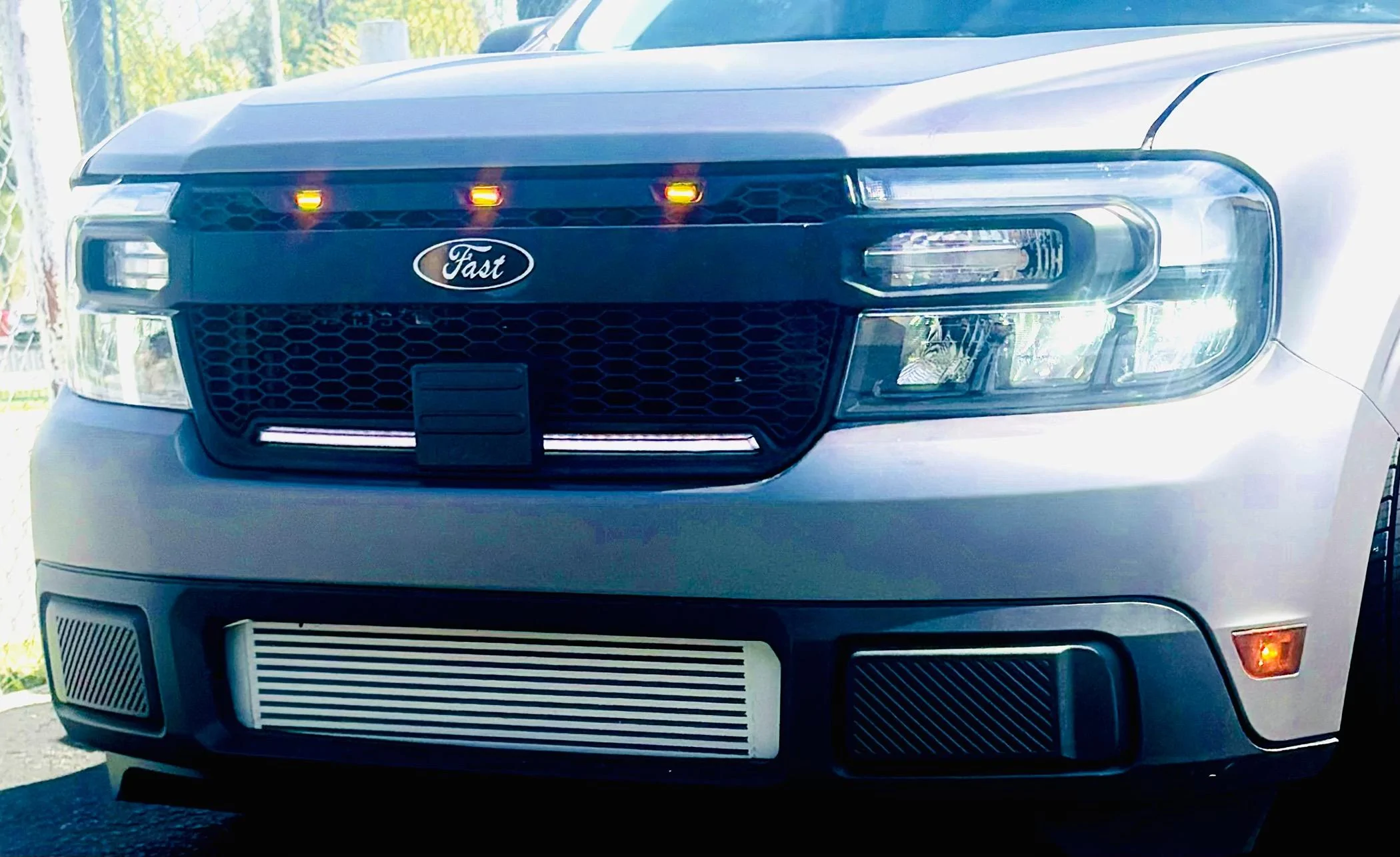 Ford Maverick Possible to have Raptor grill with ACC? IMG_2200