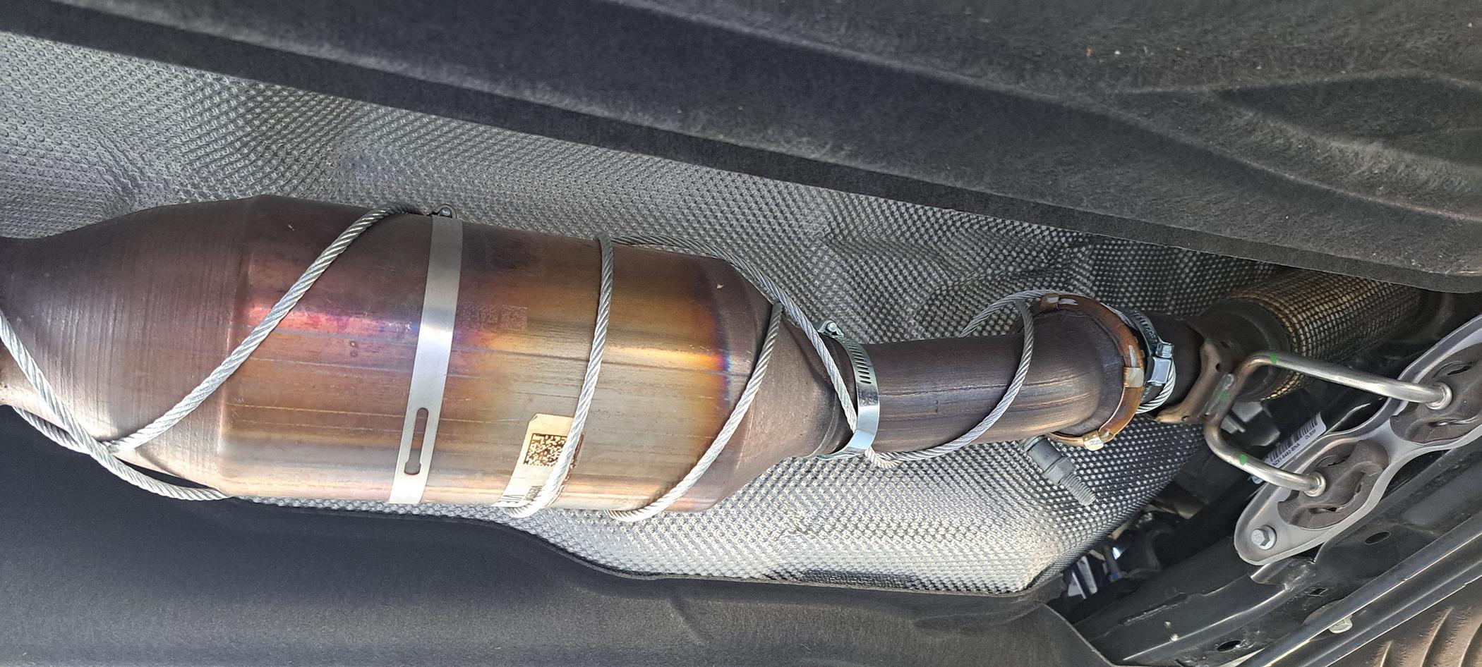 Ford Maverick Beware of catalytic converter thefts 20240327_155353