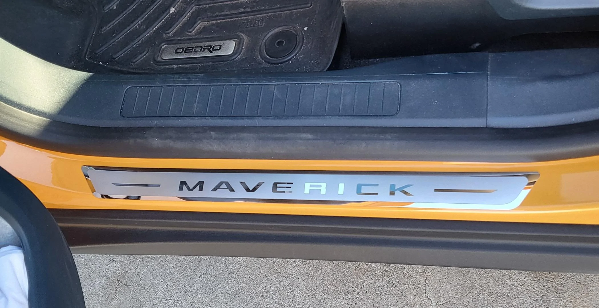 Ford Maverick Door Sill Recommendations 20240327_082006