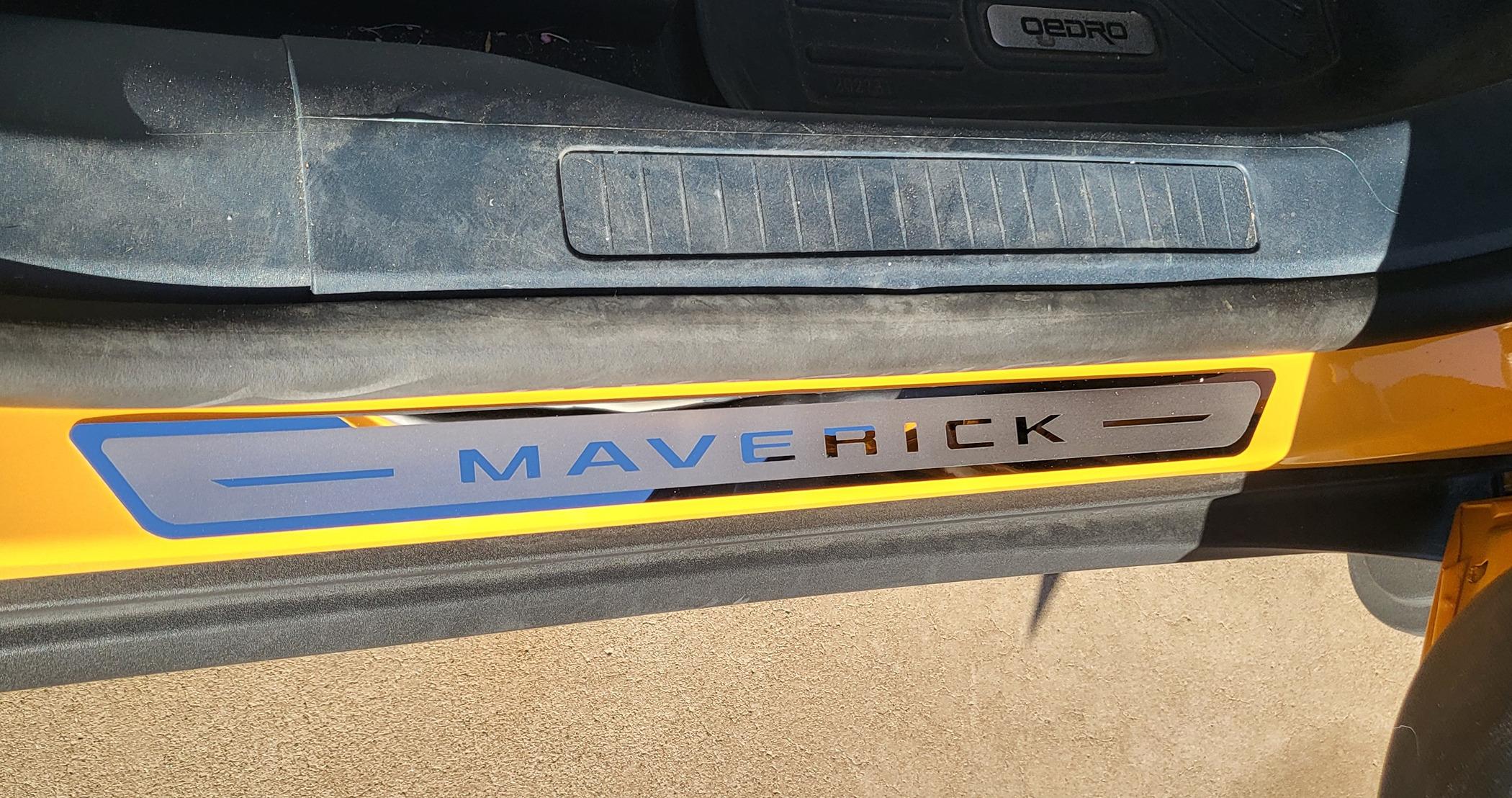 Ford Maverick Door Sill Recommendations 20240327_081939