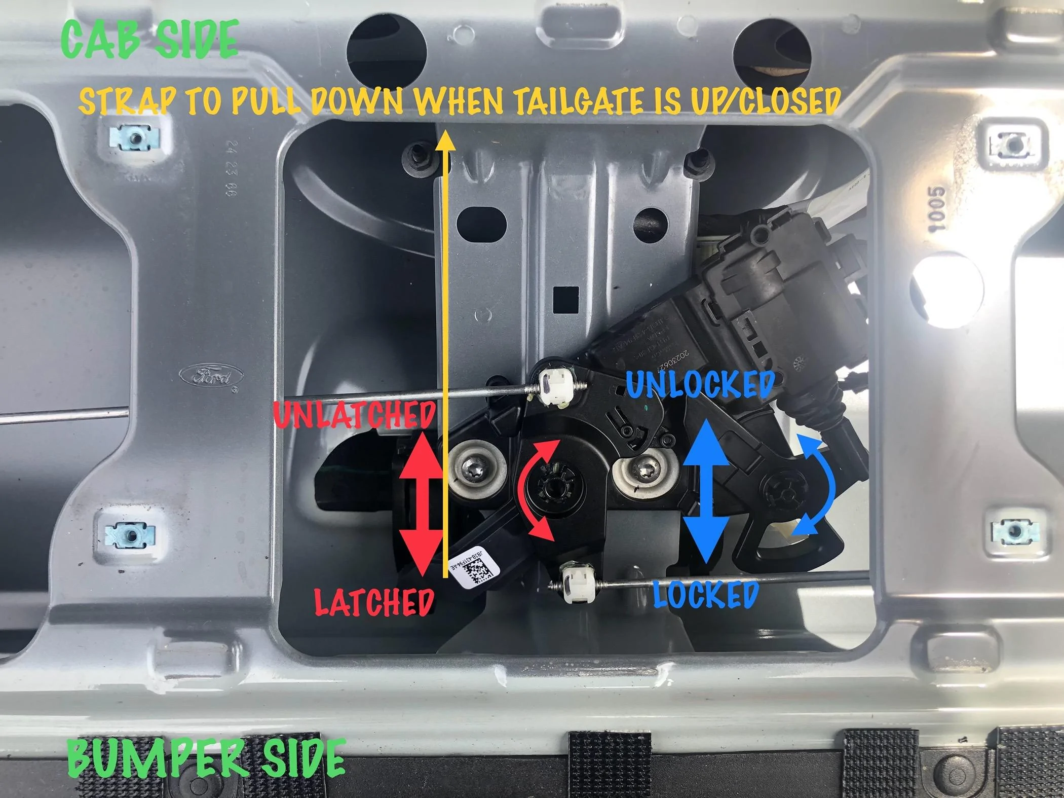 Ford Maverick Mod to Unlatch Tailgate From Inside? IMG_5929