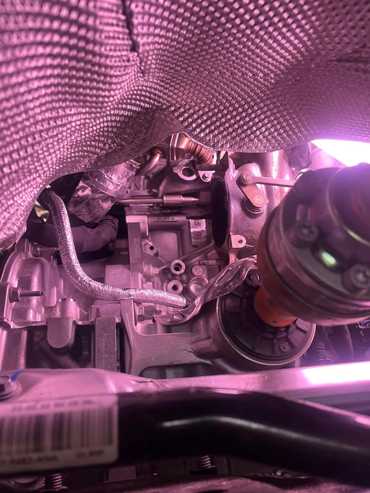 Ford Maverick Down Pipe Install IMG_5371